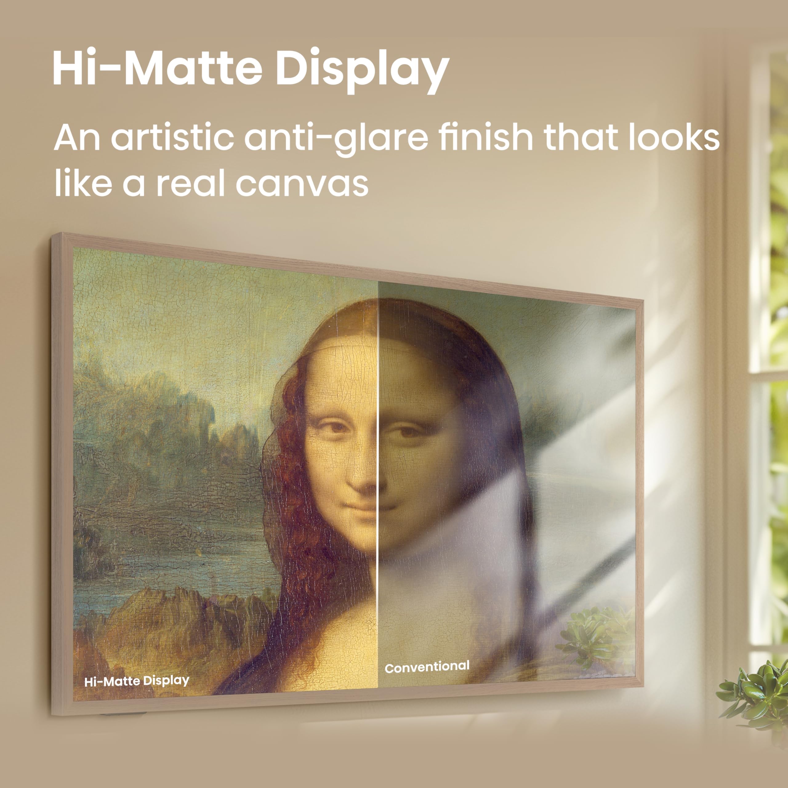 Hisense 65 Inch Class Qled 4K S7N Canvastv Series Dolby Vision Hdr Google Smart Tv (65S7N, 2024 Model)   Art Mode, Anti Glare Pa