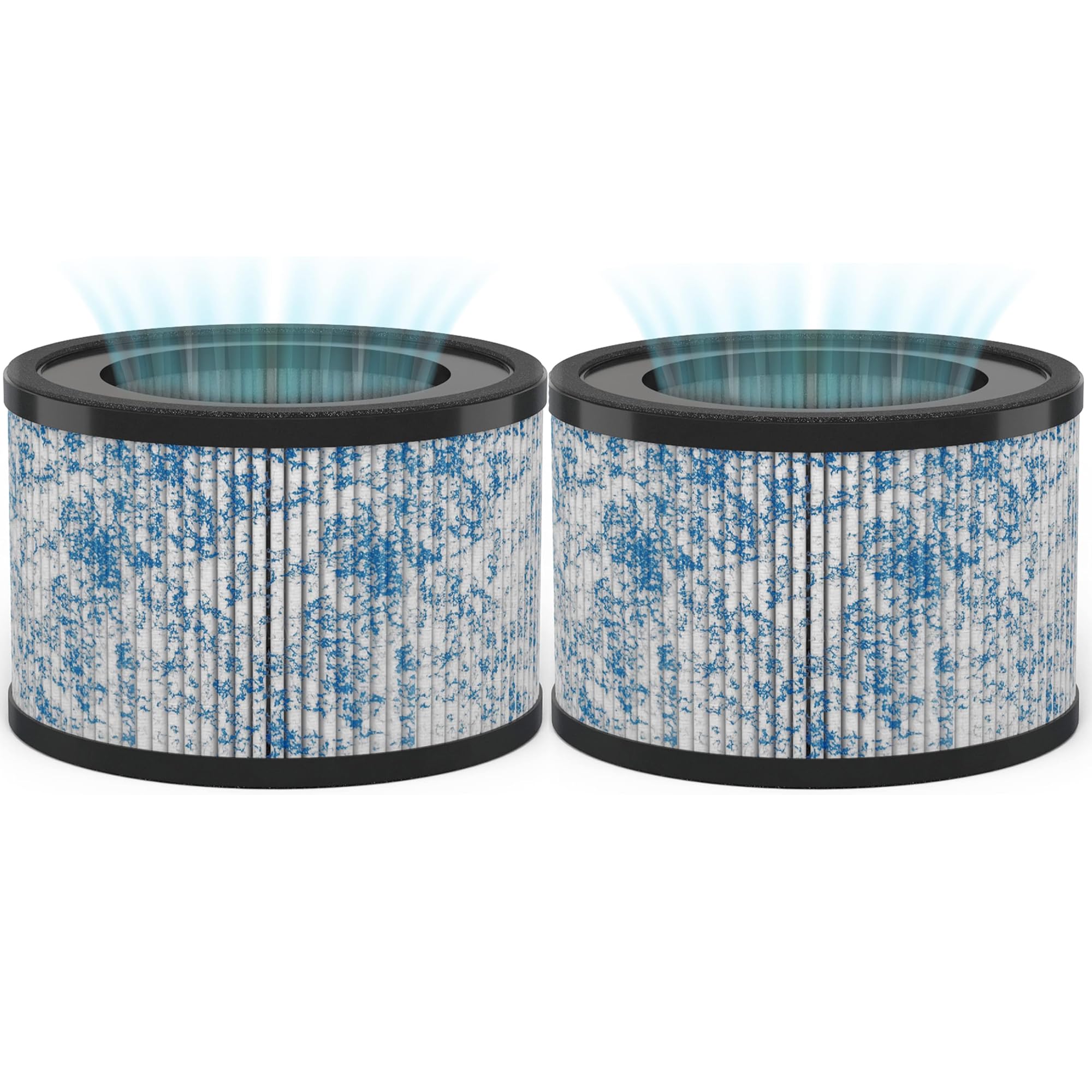 Miko Hepa Air Filter Replacement For Ibuki Air Purifier Compatible With Miko H13 Air Purifier C102, Circular Air Cleaner Replace