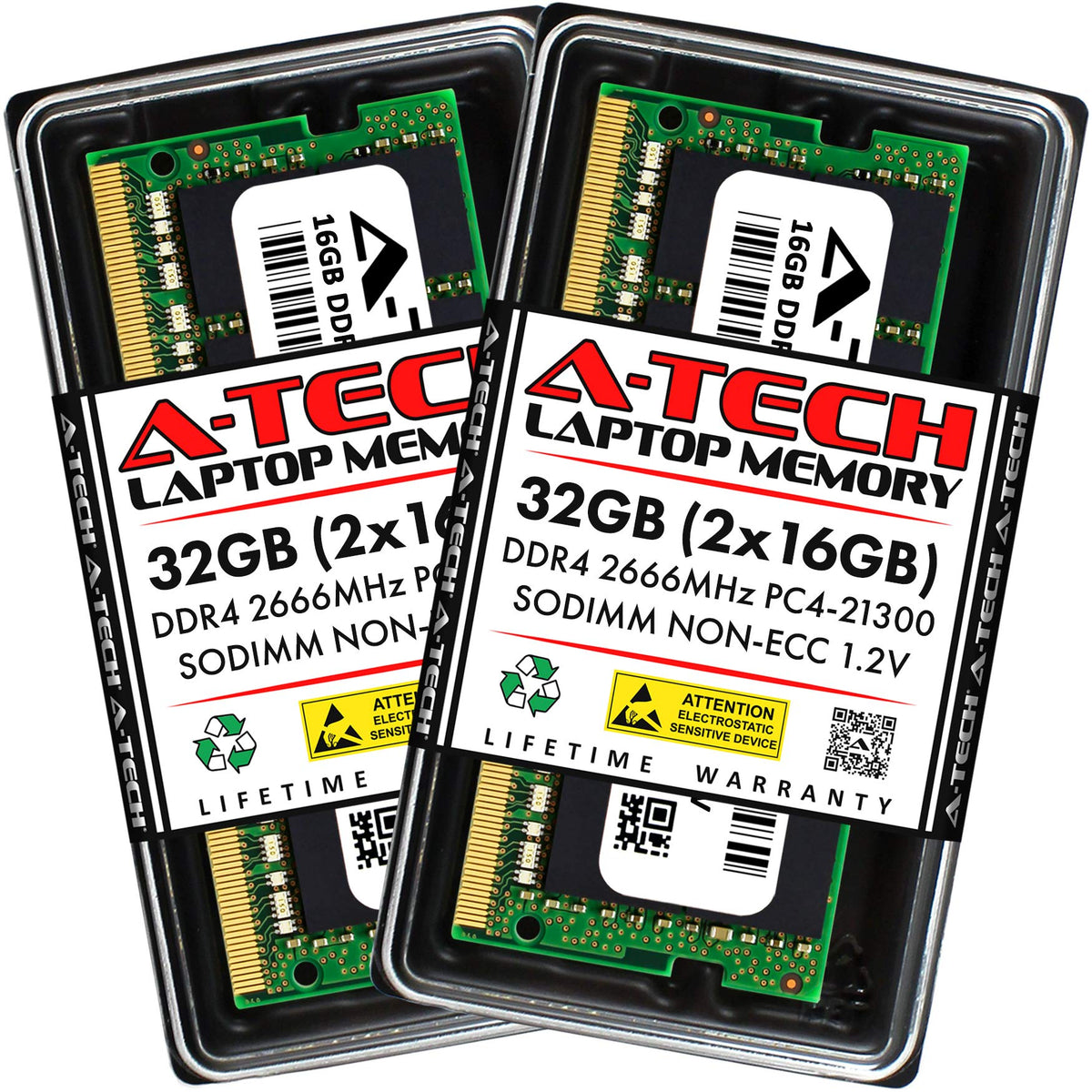 A Tech 32Gb Kit (2X16Gb) Ram For Acer Nitro 5 Gaming Laptop | Ddr4 2666Mhz Sodimm Pc4 21300 (Pc4 2666V) Memory Upgrade Modules