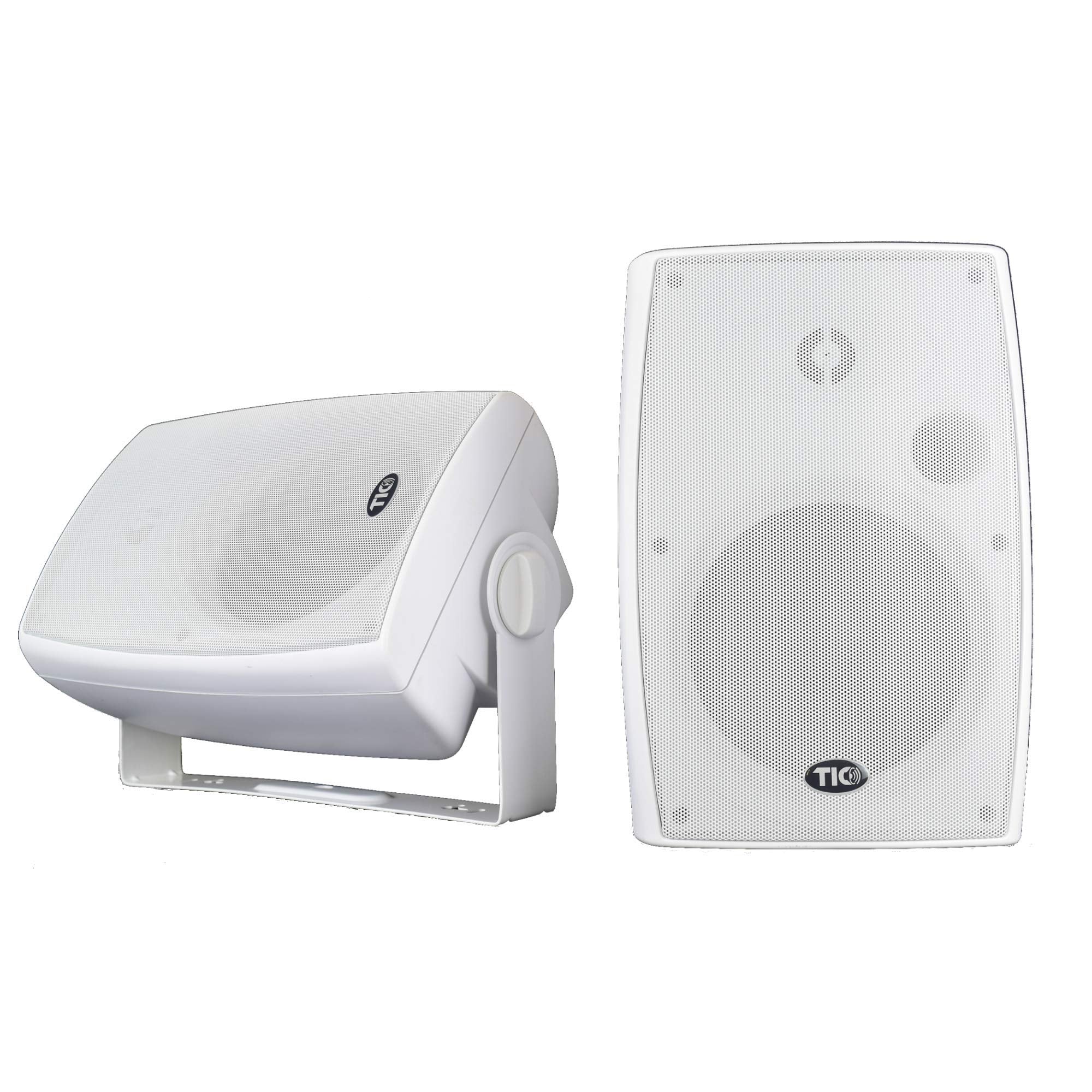 Tic Asp120 6.5' Outdoor Weather Resistant Patio Speakers With 70V Switch (Pair)