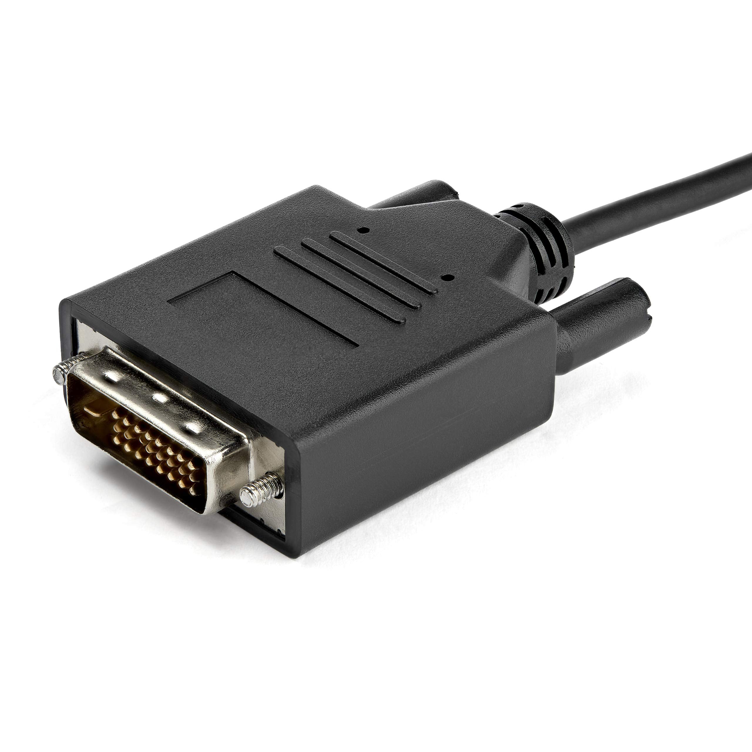 Startech.Com 3.3 Ft / 1 M Usb C To Dvi Cable   Usb Type C Video Adapter Cable   1920 X 1200   Black (Cdp2Dvimm1Mb)