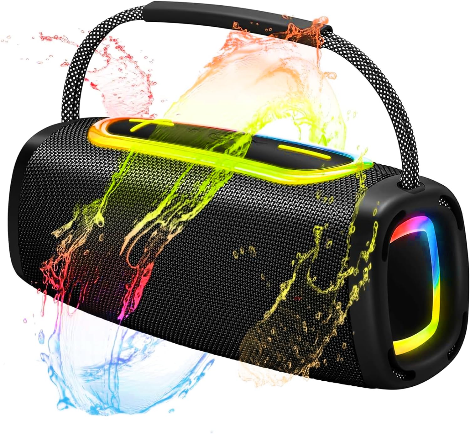 2026 Outdoor Bluetooth BT5.4 Speaker: 75W Loud Sound, IPX7 Waterproof with 40H Playtime, Bass, 6000mAh Portable Wireless Speaker