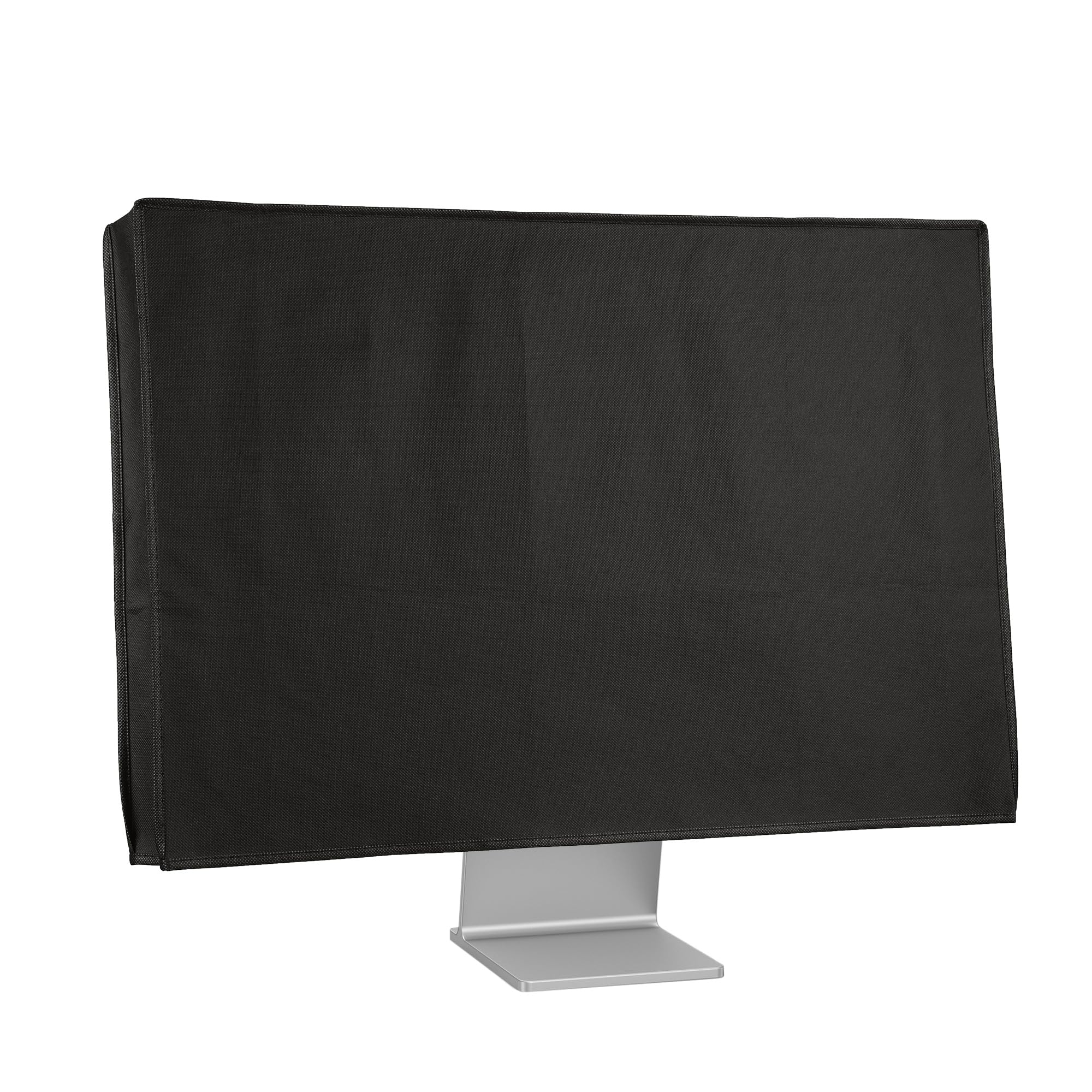 Kwmobile Monitor Cover Compatible With 20 22'' Monitor   Dust Cover Computer Screen Protector   Black