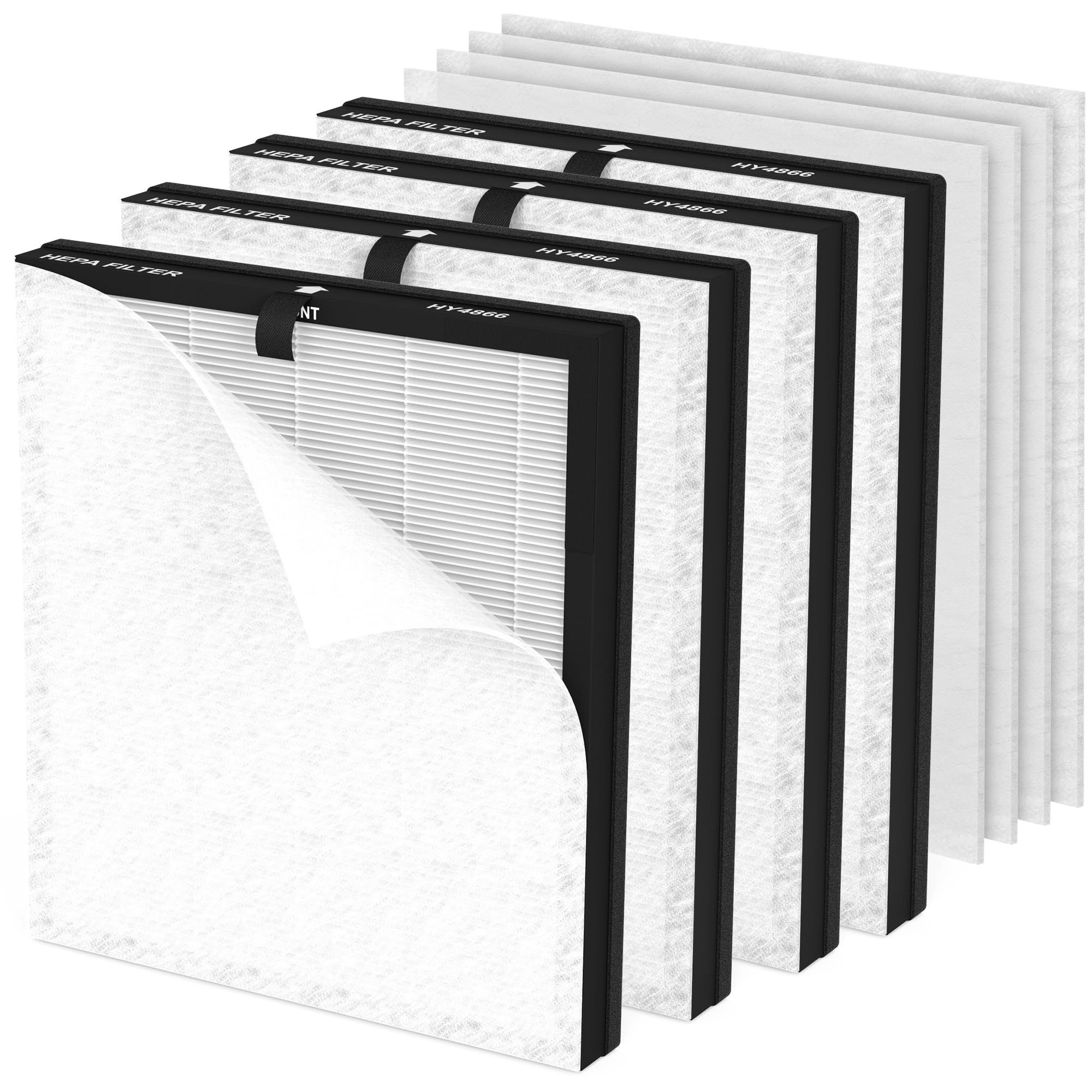 Xbww 4 Packs Enhanced Version Hy4866 Replacment Filters Compatible With Morento Hy4866, Westhey Hy4866, Yiou M1 And Fetions Ft50