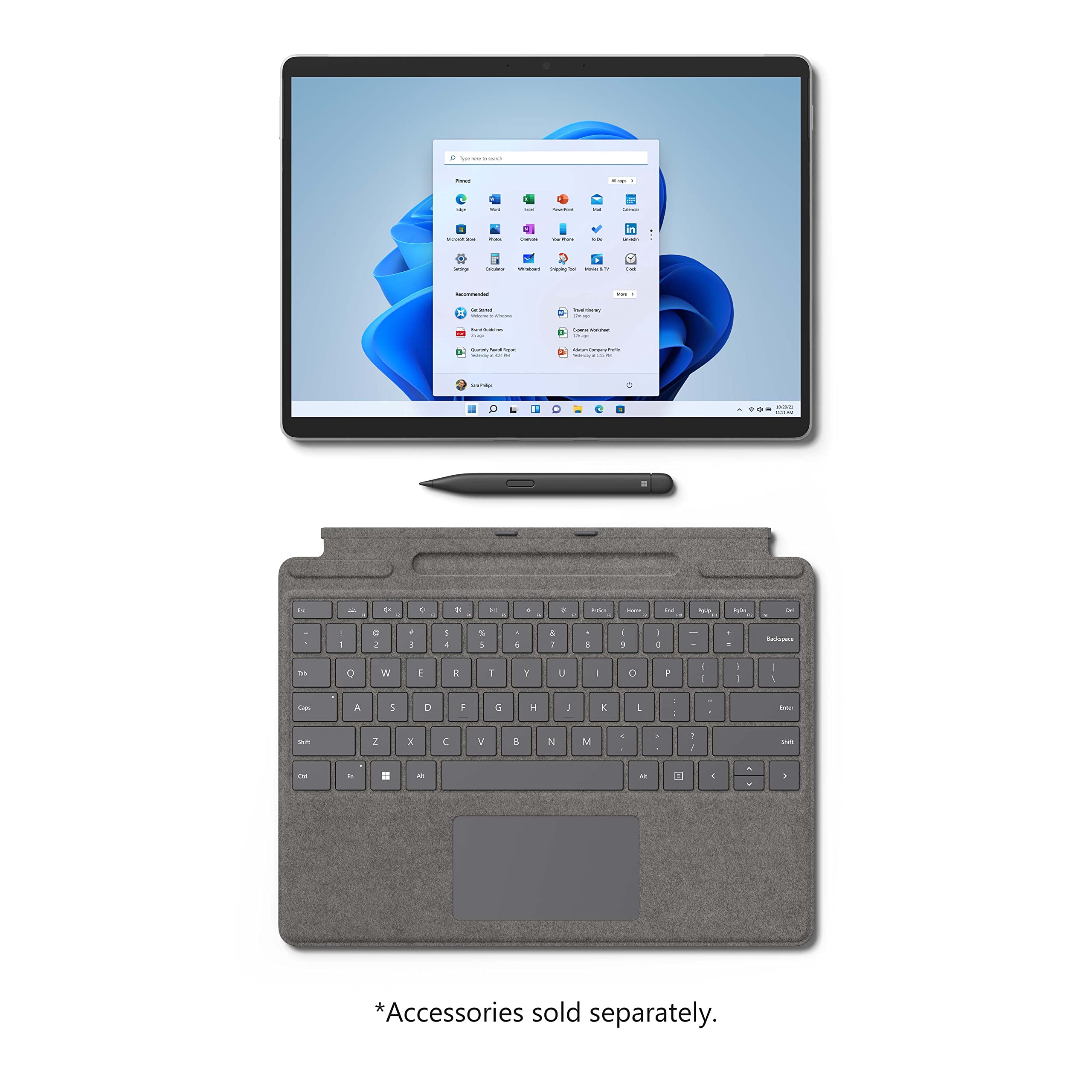 Microsoft Surface Pro 8 13'' Touchscreen   Intel Evo Platform Core I5 8Gb Memory   256Gb Ssd   Device Only   Graphite (Latest Mo