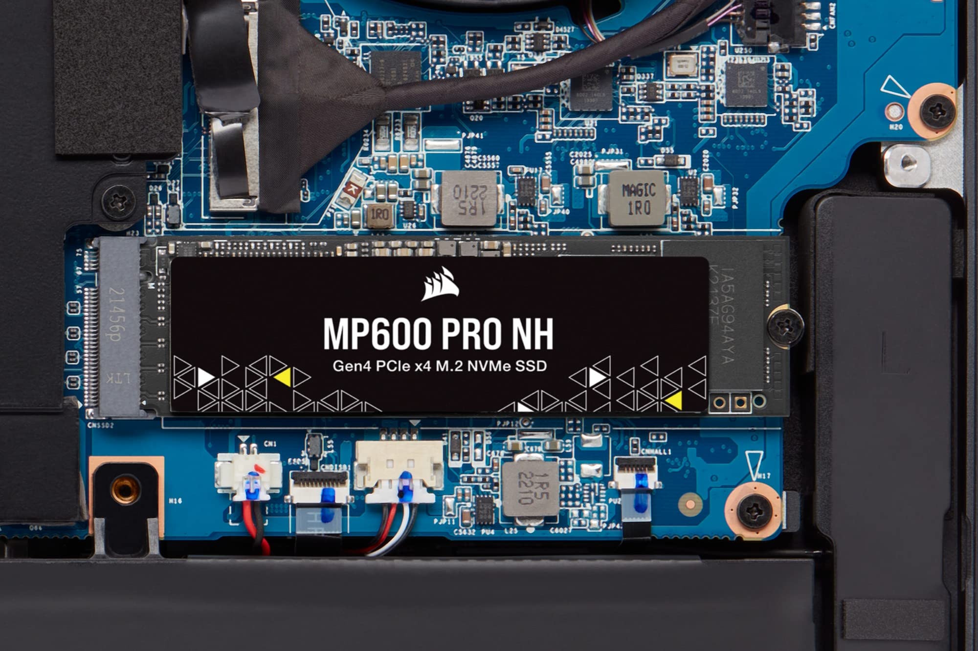 Corsair Mp600 Pro Nh 2Tb Pcie Gen4 X4 Nvme M.2 Ssd - High-Density Tlc Nand - M.2 2280 - Directstorage Compatible - Up To 7,000Mb