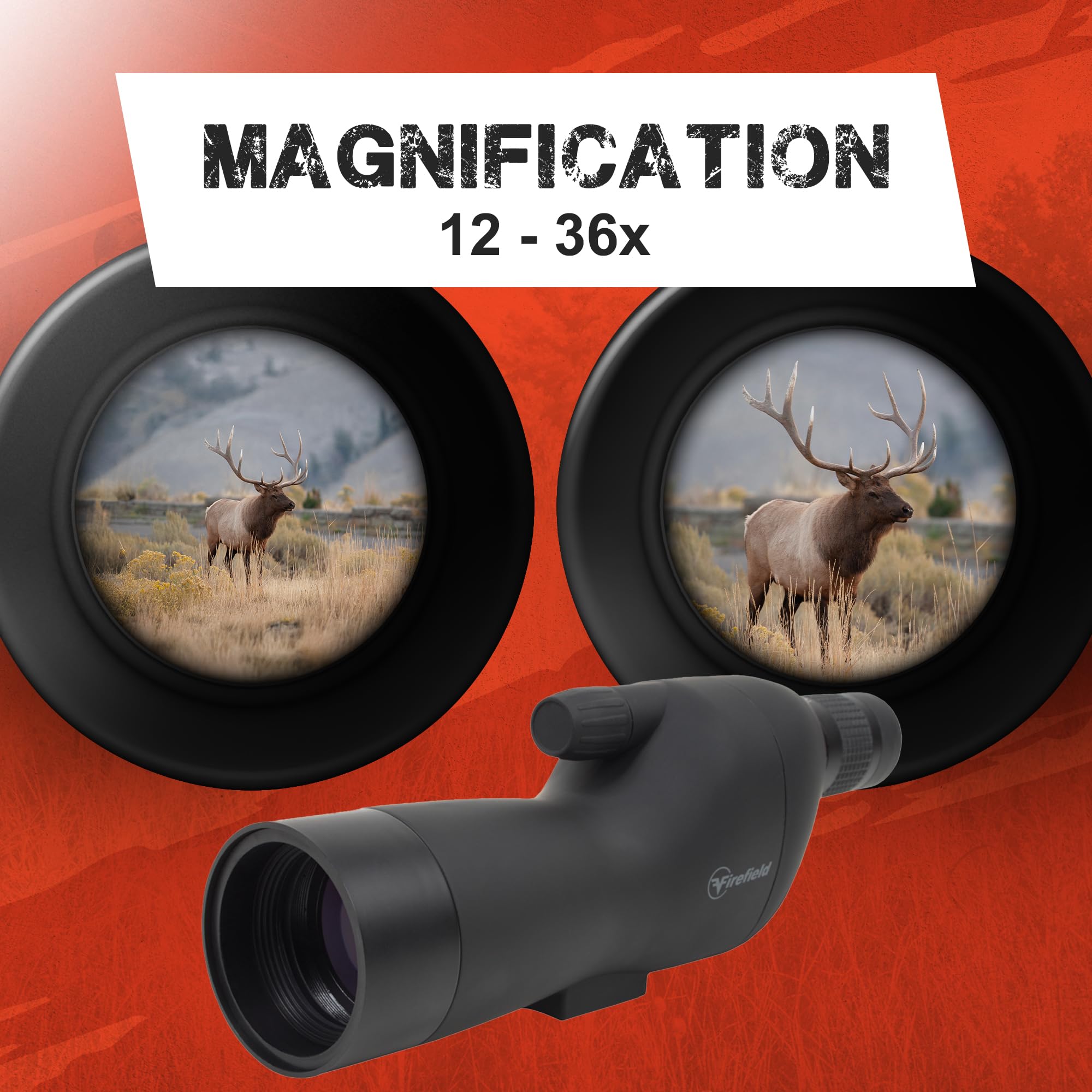 Firefield 12-36X50Se Spotting Scope Kit