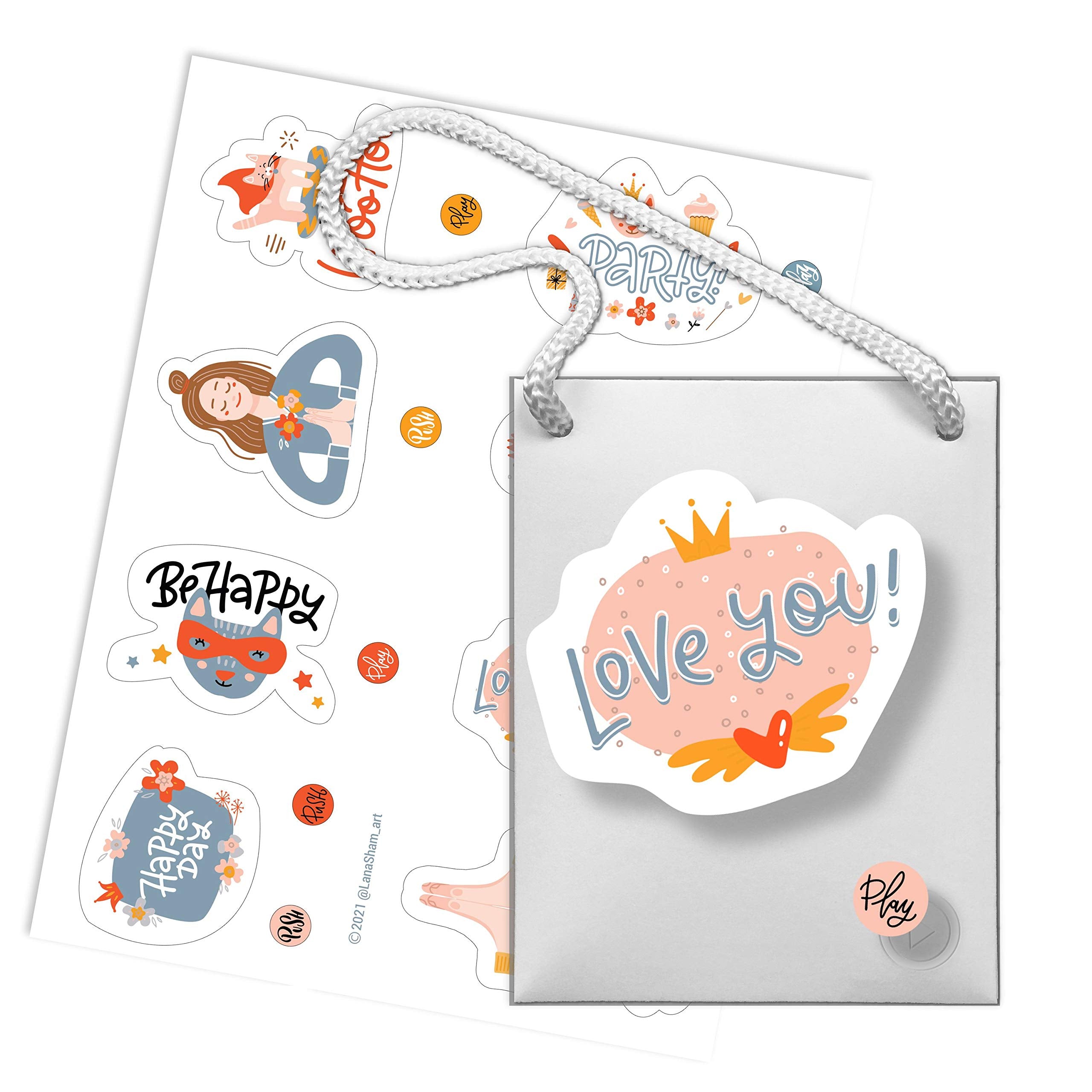 60 Second Voicegift Voice Recorder Gift Tag For Personal Messages   Diy Gift Personalization (1 Pack)