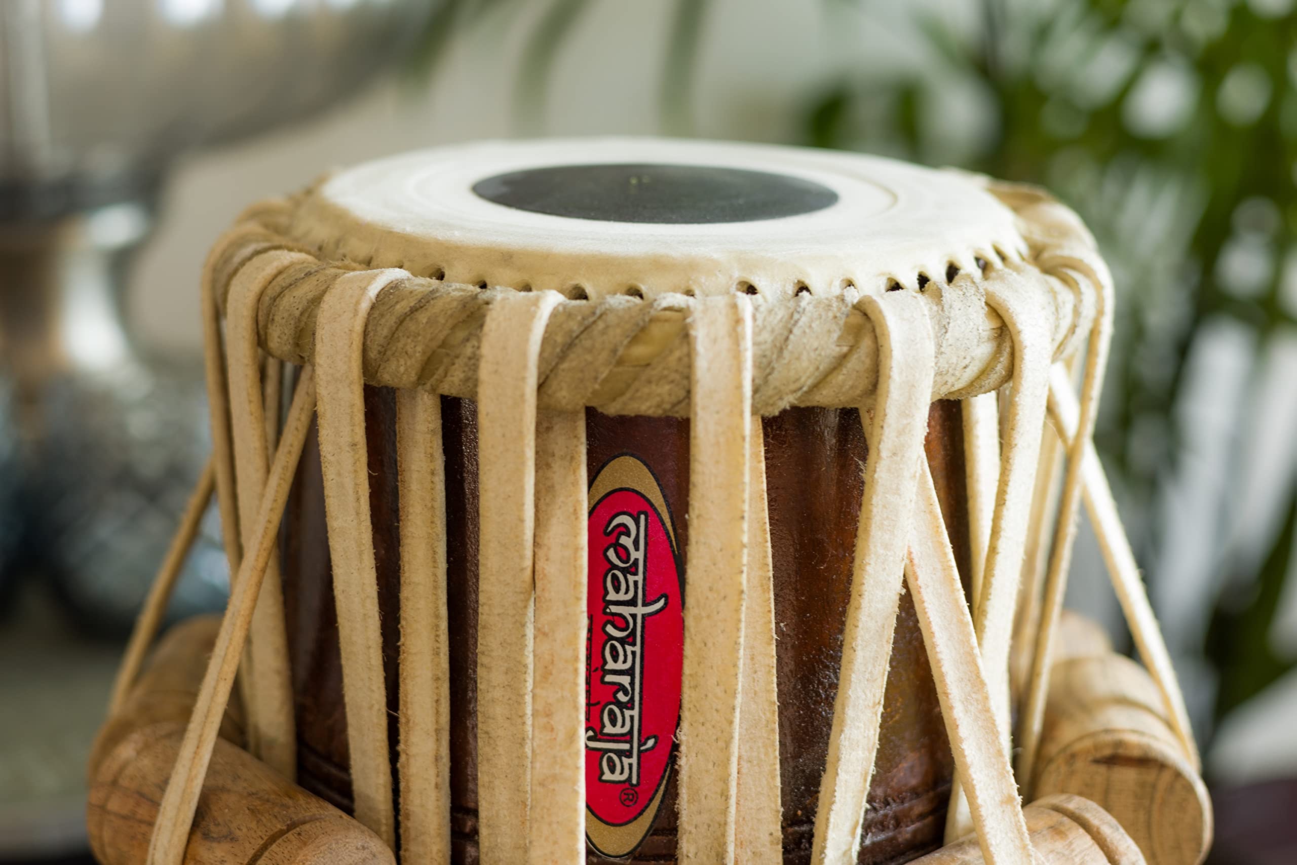 Maharaja Tabla Drum Set   Buy 3Kg Black Brass Bayan, Finest Dayan, Hammer, Cushions & Cover Pdi Ea