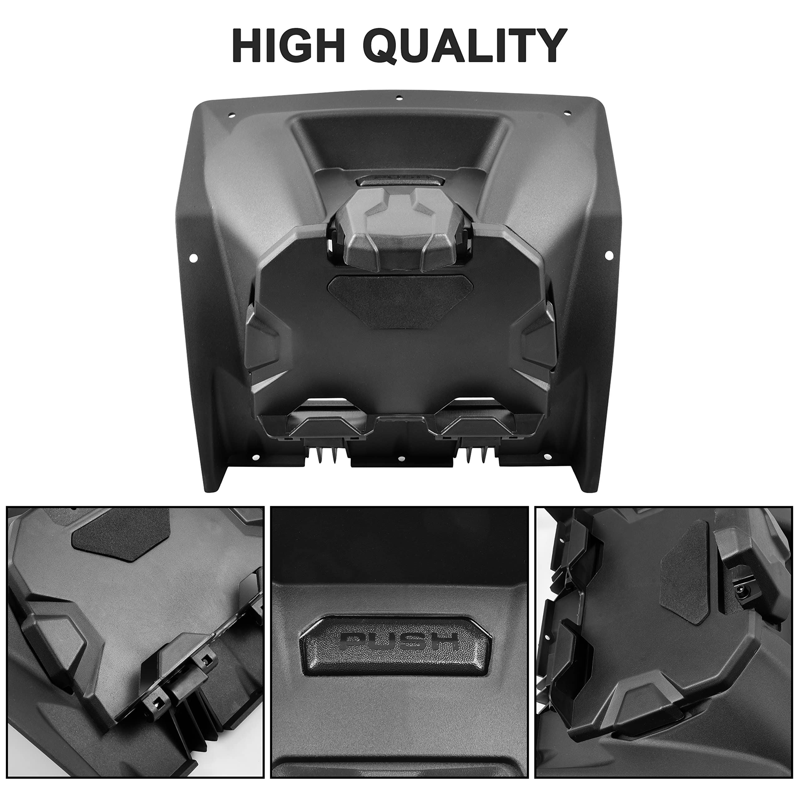 Sautvs Electronic Device Phone Tablet Holder With Extra Storage Box For Yamaha Wolverine Rmax2 Rmax 2 1000/ Rmax4 Rmax 4 1000 20