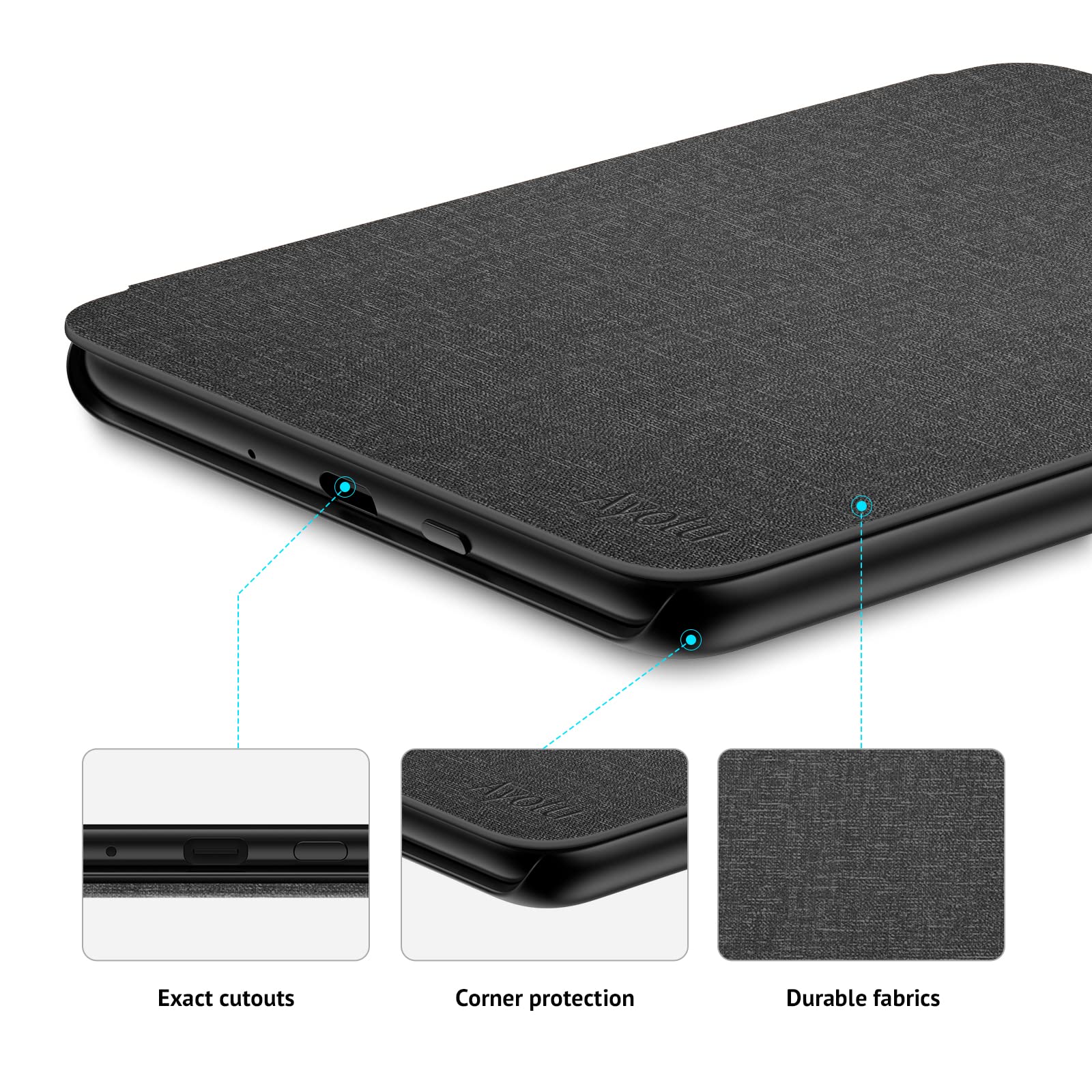 Ayotu Case For 6 All-New Kindle 11Th Generation 2022 Release (Model No. C2V2L3), Slim Cover With Auto Sleep/Wake, Only For 6 Inc