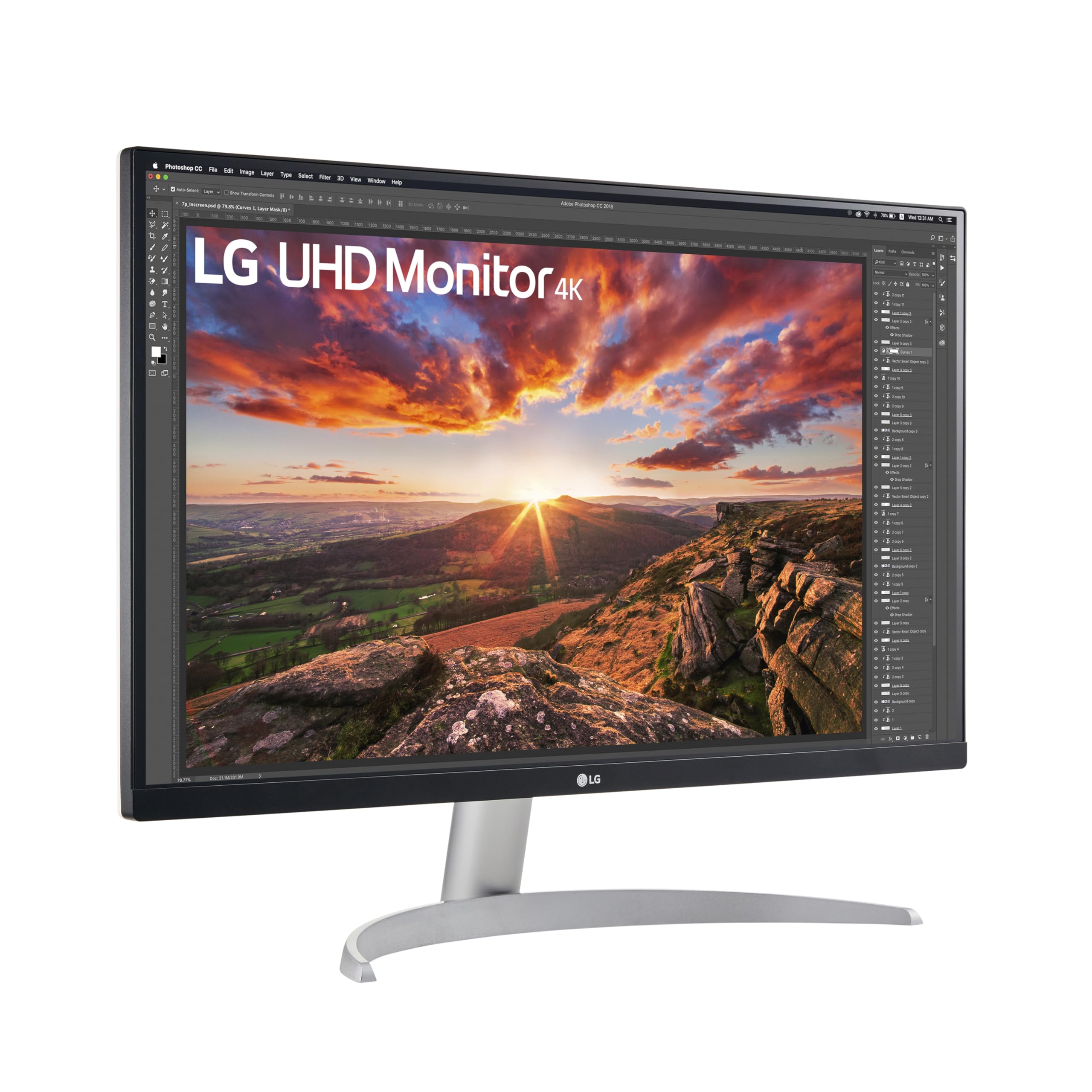 Lg 27Up600 W 27 Inch Ultrafine 4K Uhd (3840X2160) Ips Computer Monitor, Amd Freesync, Vesa Displayhdr 400, Reader Mode, Flicker