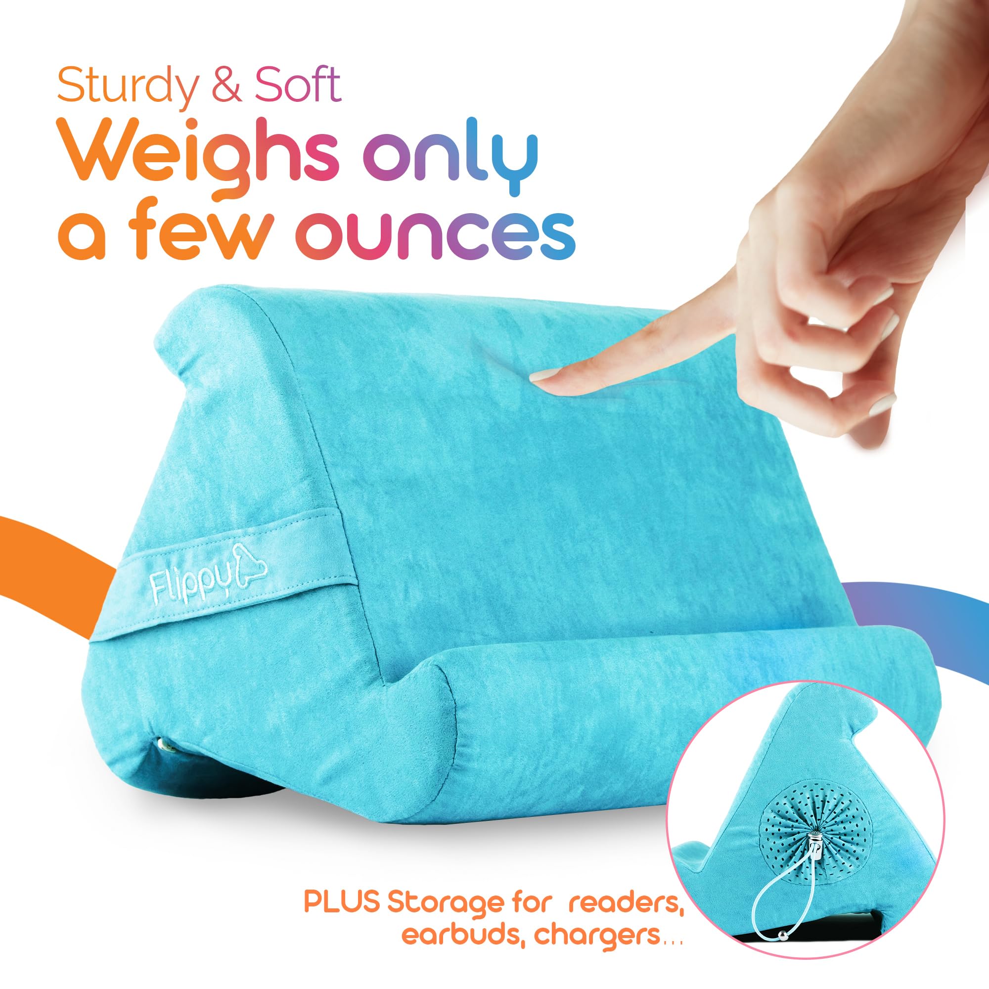 Flippy Tablet Pillow Stand   Tablet Stand, Tablet Holder For Bed, Reading   Lap Stand Compatible With Ipad, Kindle, Samsung   I