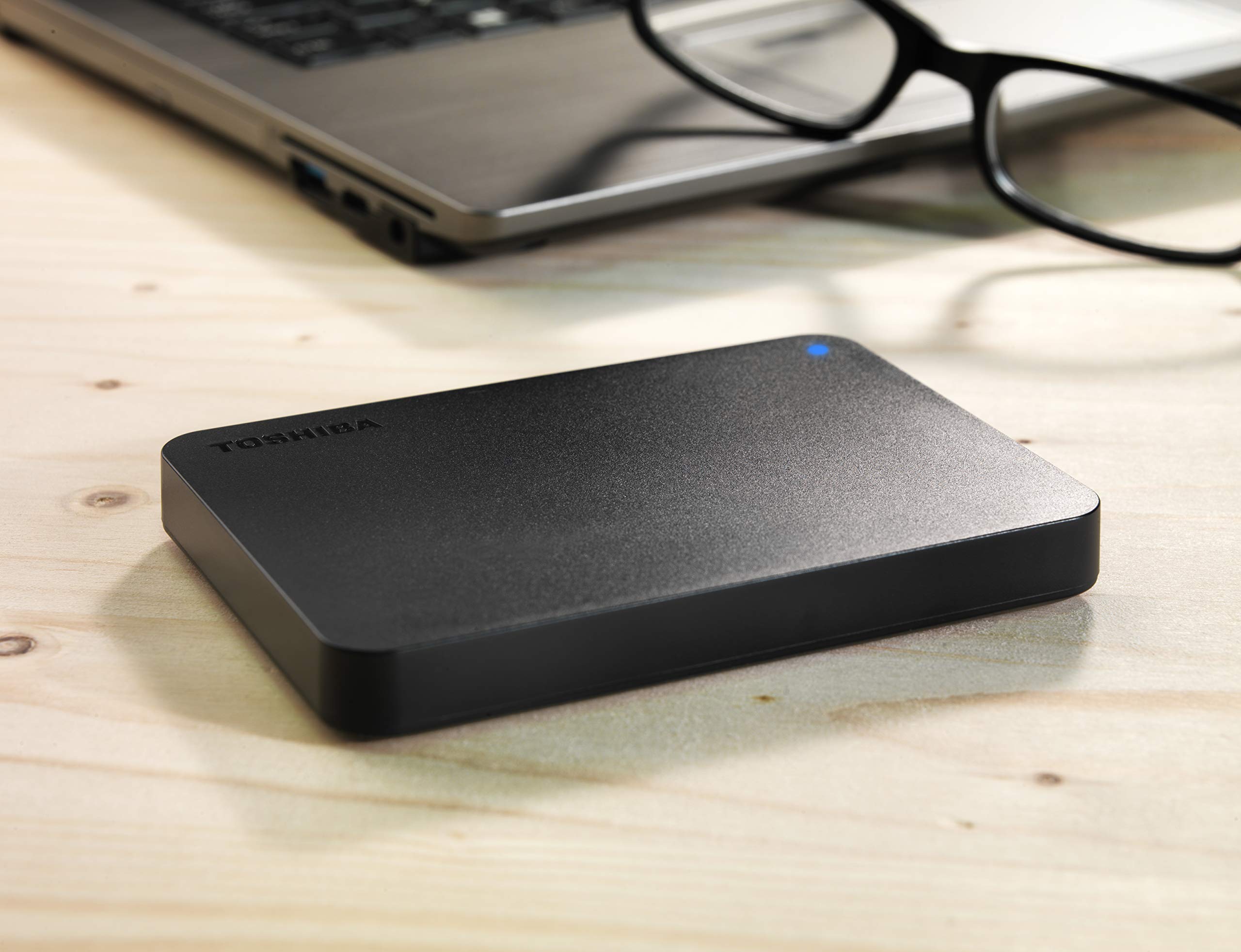 TOSHIBA Canvio Basics 4TB Portable External Hard Drive USB 3.0 Black HDTB440XK3CA