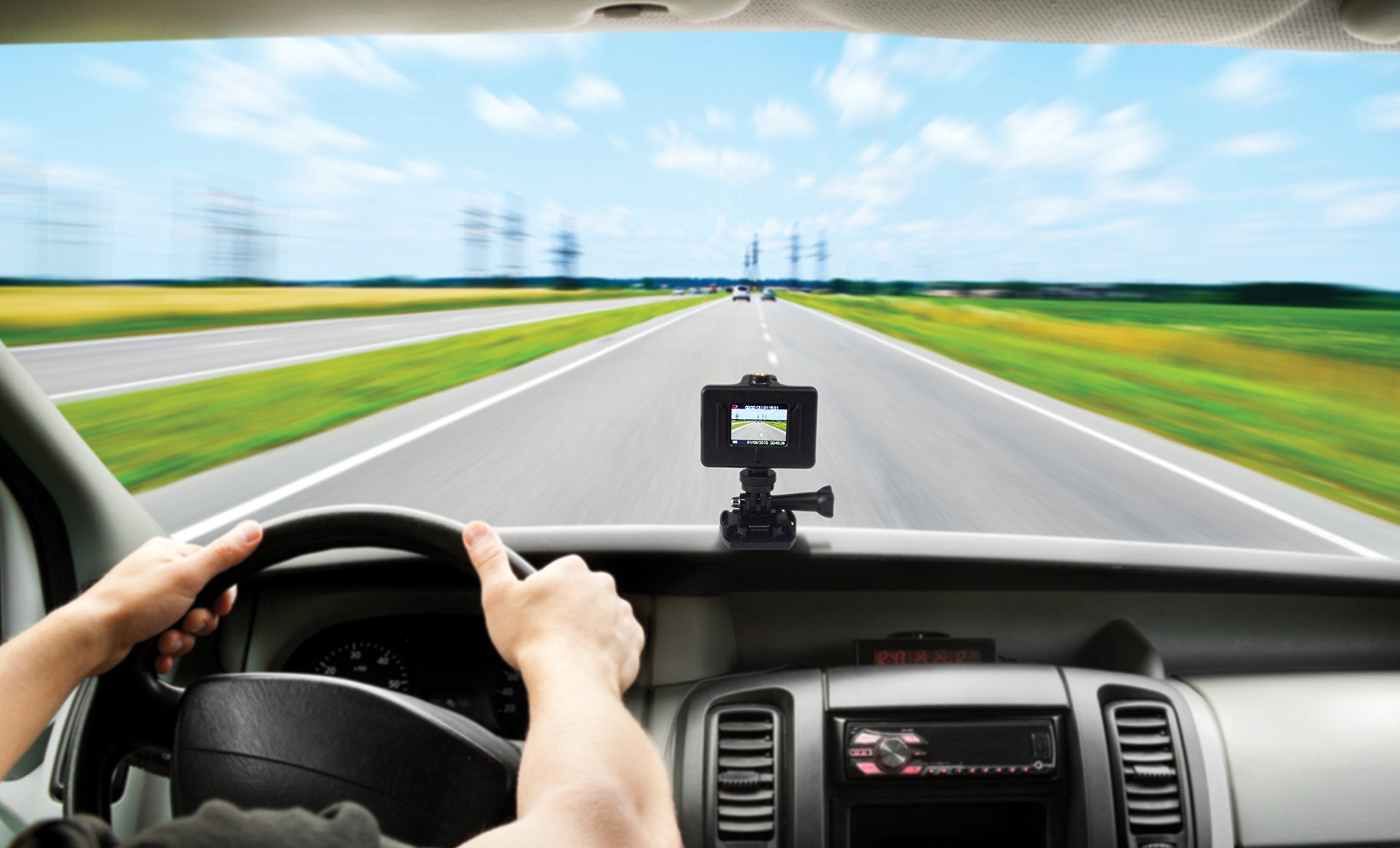 Axess Cs3603 720P Hd Wide Angle Lens Sports And Action Camera With Waterproof Housing And Accessories (Black)