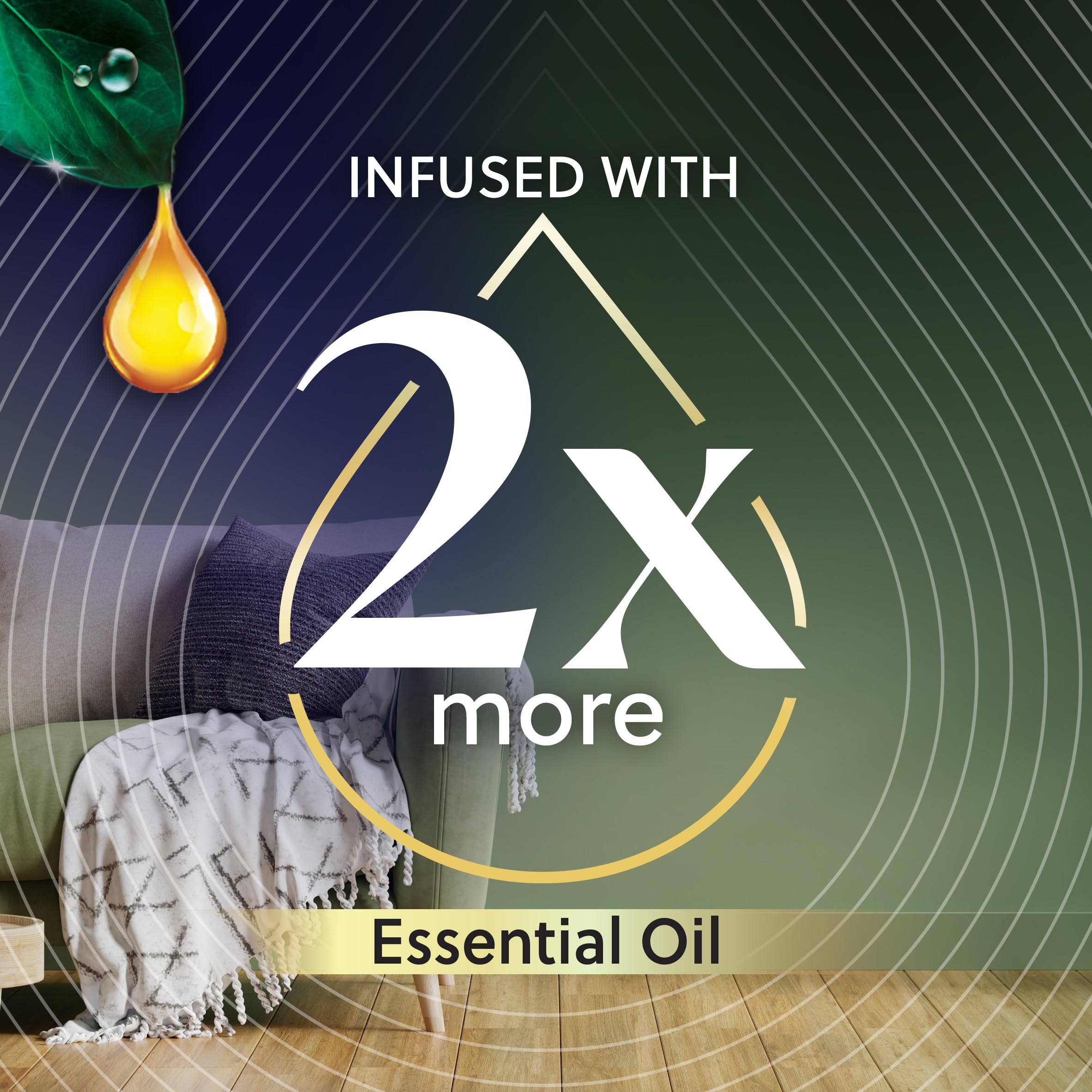 Air Wick Plug In Vibrant Scented Oil, Campfire + Winter Woods, Air Fresheners For Home Long Lasting,Home Room Fresheners,Air Fre