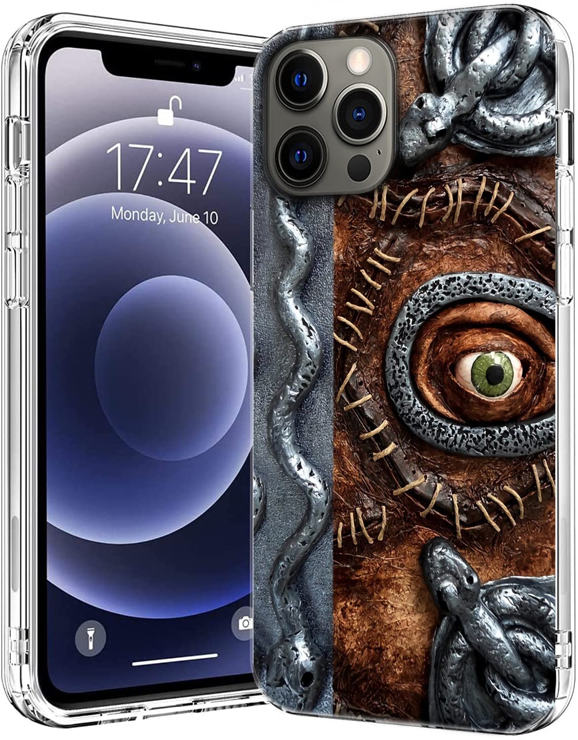 Flash Mink Phone Case Compatible With Iphone 14 Pro Max Case Transparent Soft Tpu Flexible Case Cover Hocus Horror Spell Book Ha