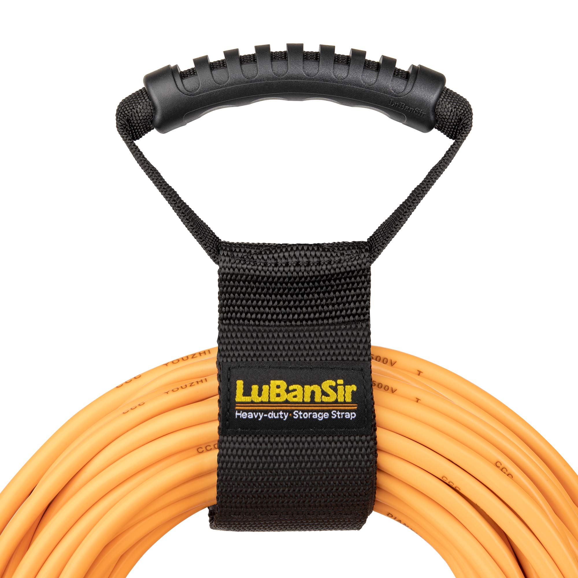 Lubansir Extension Cord Storage Straps, 28'' (2 Pack) Heavy Duty Hook And Loop Straps With Carrying Handle Fit Extension Cord, G