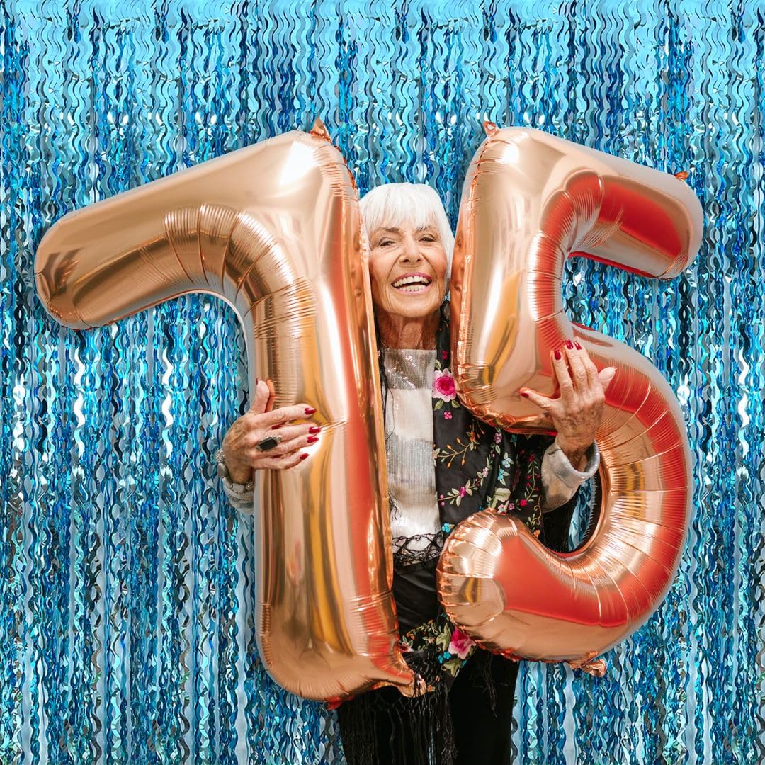 Blue Streamers Party Decorations, Blue Fringe Backdrop, Blue Birthday Decoration, Frozen Birthday Party Decorations, Ocean Party