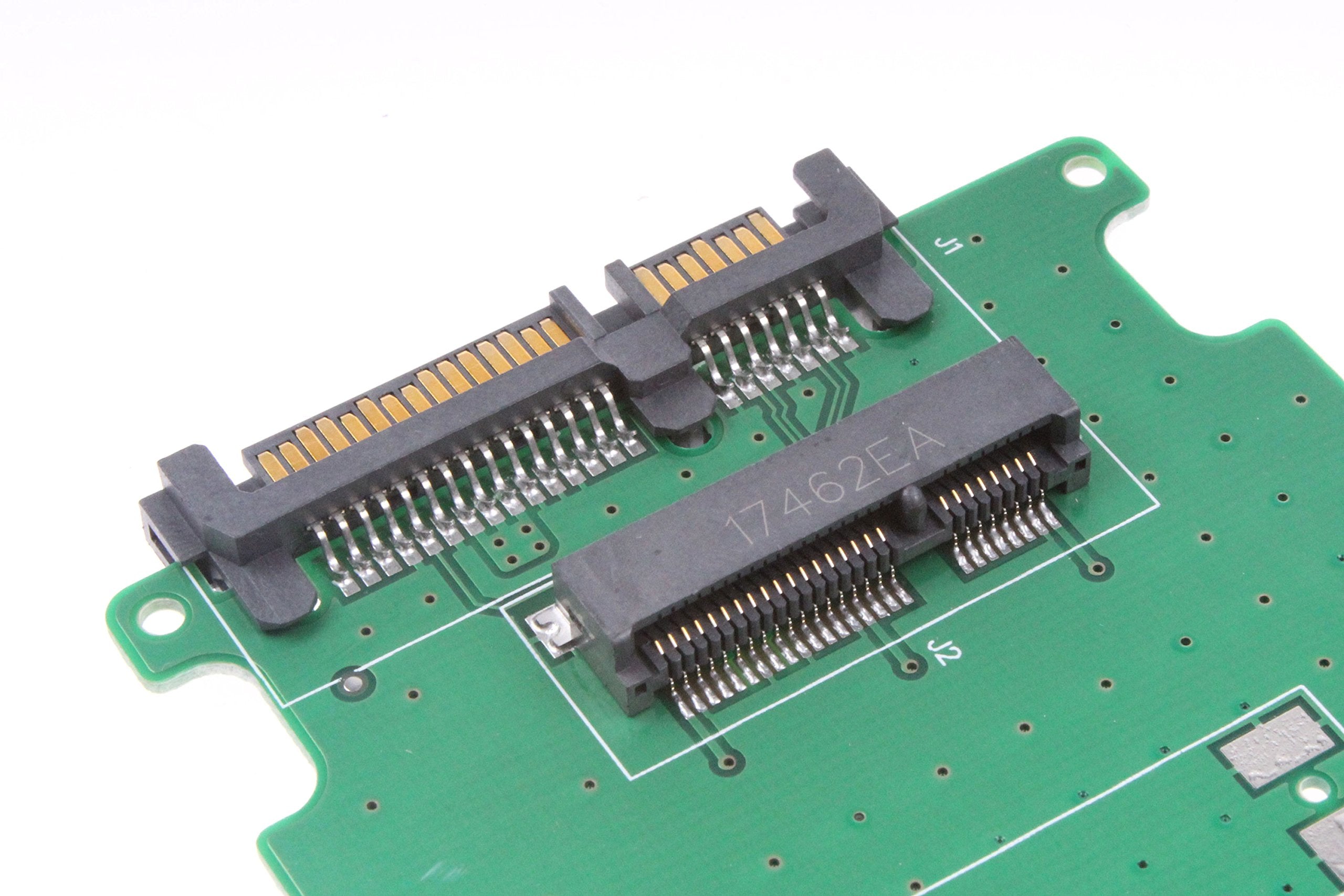 Noyito Msata To Sata 3.0 Adapter Converter Card 50Mm Msata Ssd To 2.5    Sata Ssd 15+7 Pin Adapter