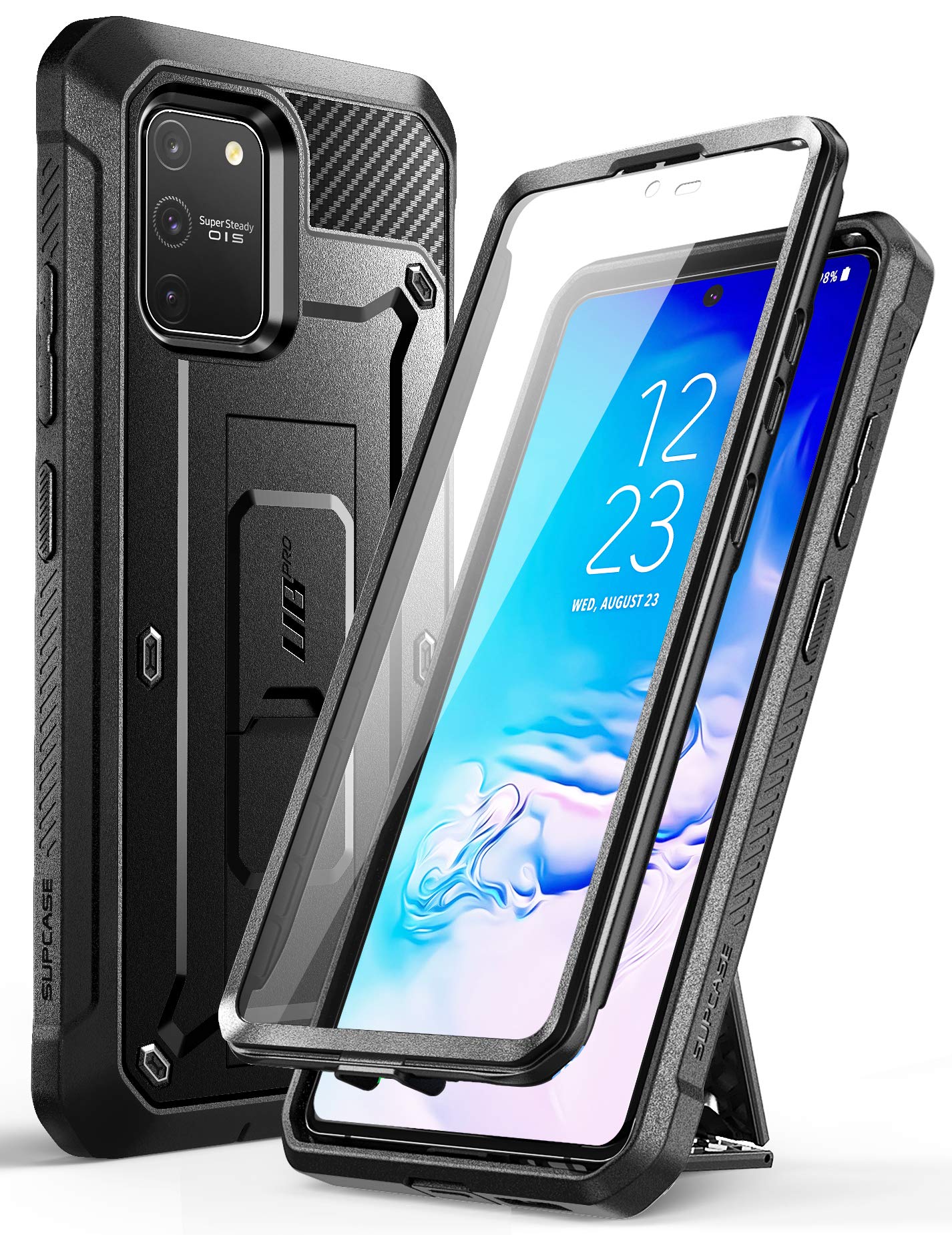 Supcase Unicorn Beetle Pro Series Design For Galaxy S10 Lite Case,Full Body Dual Layer Rugged Holster & Kickstand With Built In