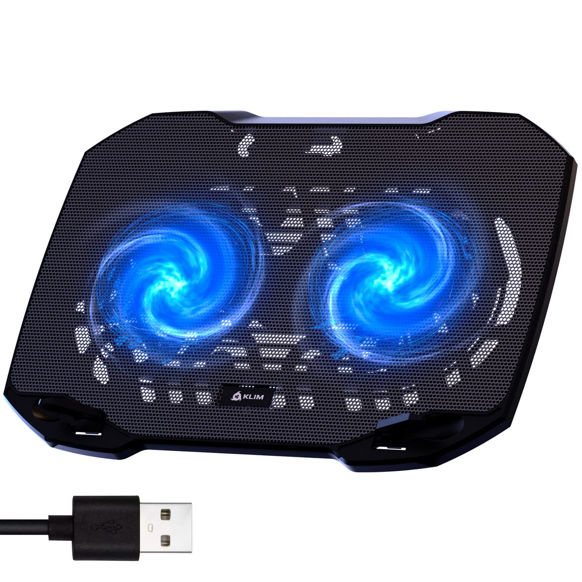 Klim Pro Laptop Cooling Pad   New 2023   Powerful Rapid Action Laptop Cooler   Sturdy Laptop Stand With Fan   Ventilador Para La
