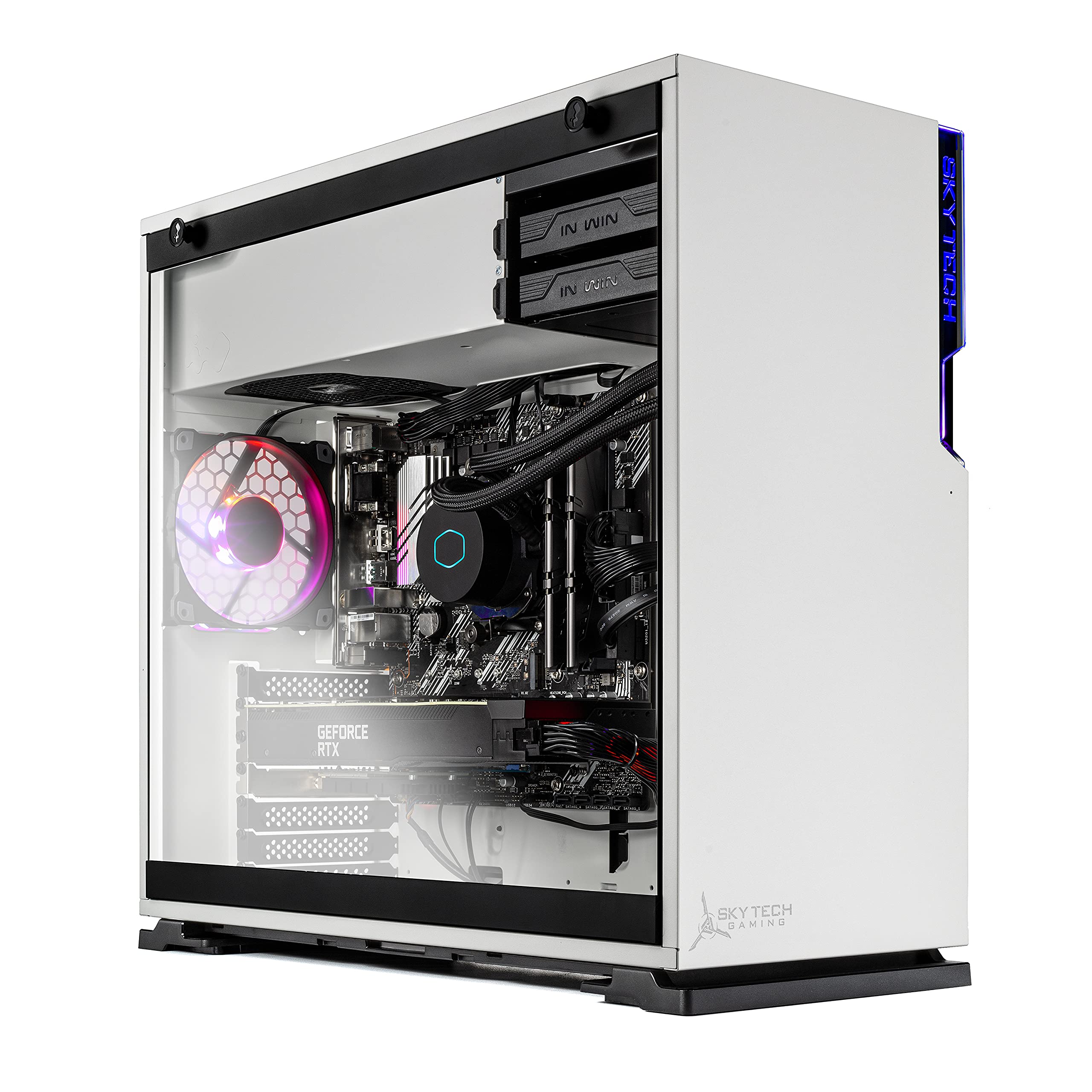 Skytech Gaming Shiva Gaming Pc Desktop   Intel Core I7 12700F 2.1 Ghz, Nvidia Rtx 3060, 1Tb Nvme Ssd, 16Gb Ddr4 Ram 3200, 650W G