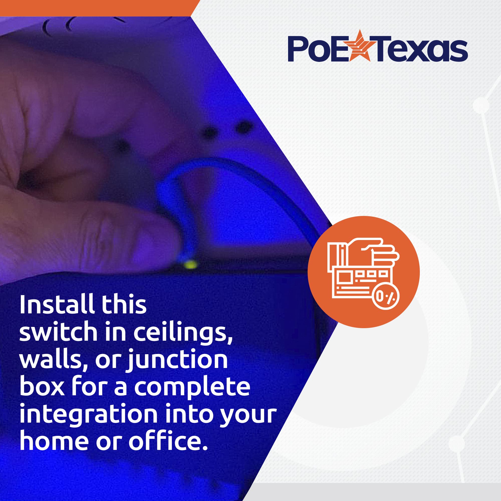 4 Port Gigabit Poe Extender With Ieee 802.3Bt Uplink   Power Over Ethernet Poe+ Passthrough Switch With Vlan & 500 Ft. Range Ext