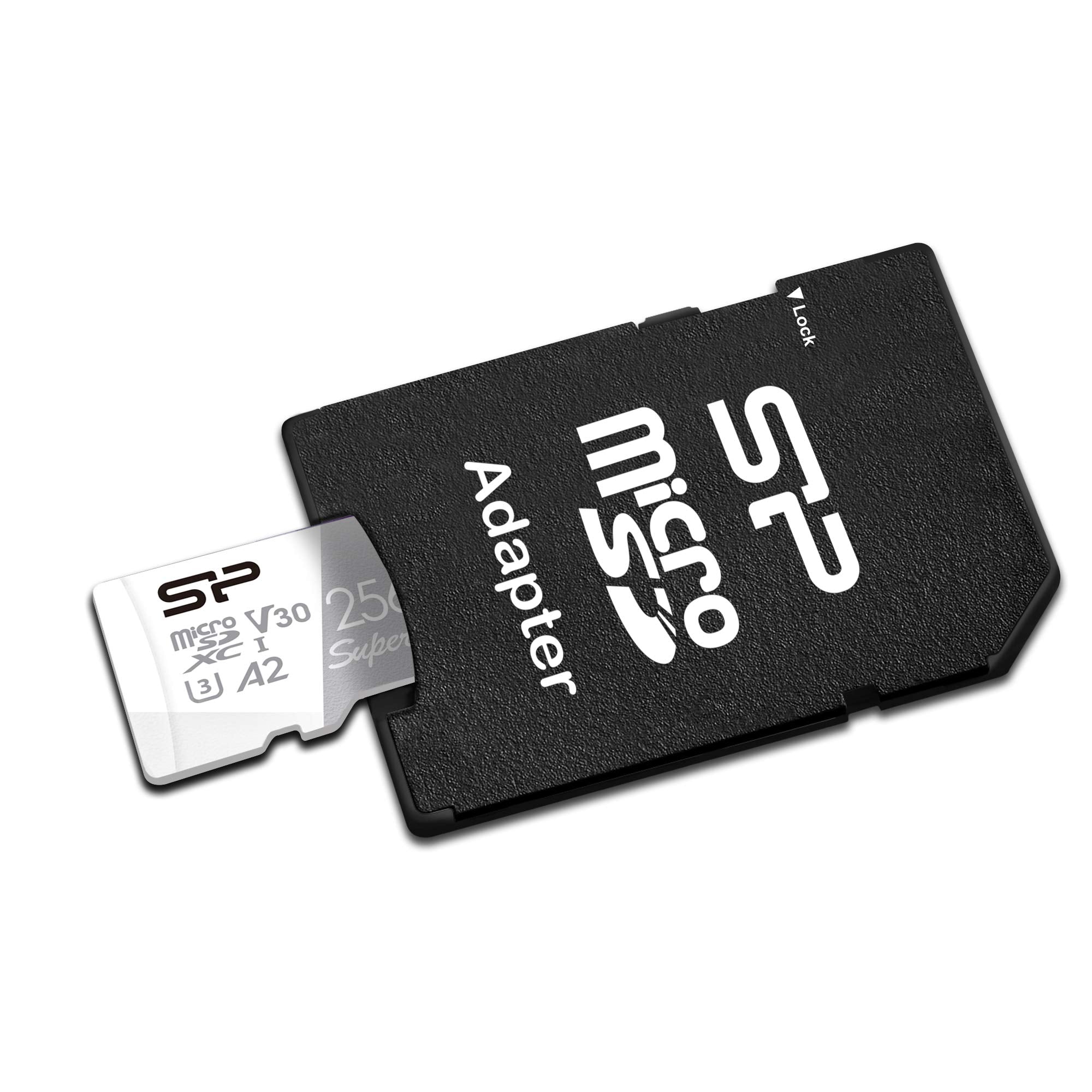 Silicon Power 256Gb Superior Micro Sdxc Uhs-I (U3), V30 4K A2 With Adapter, Compatible With Steam Deck