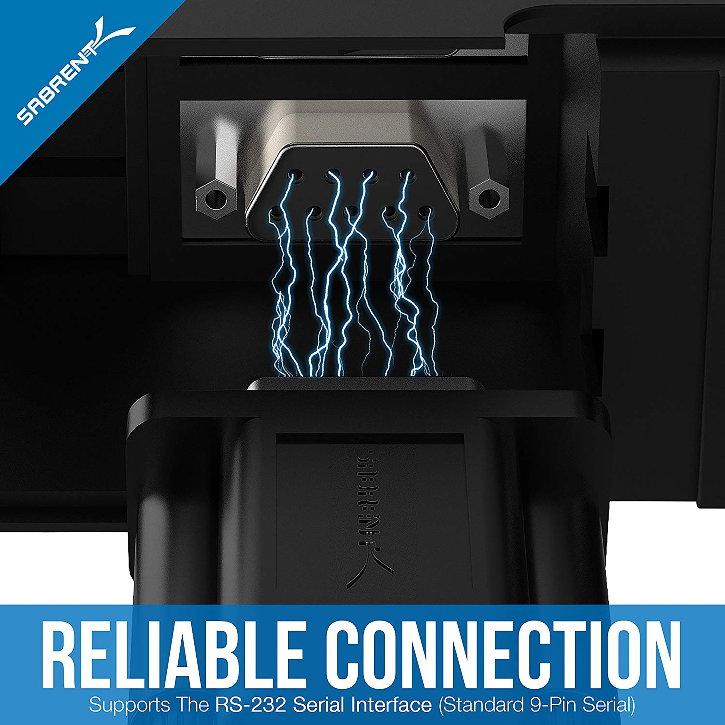 Sabrent Usb 2.0 To Serial (9 Pin) Db 9 Rs 232 Adapter Cable 6Ft Cable [Ftdi Chipset] (Cb Ftdi)