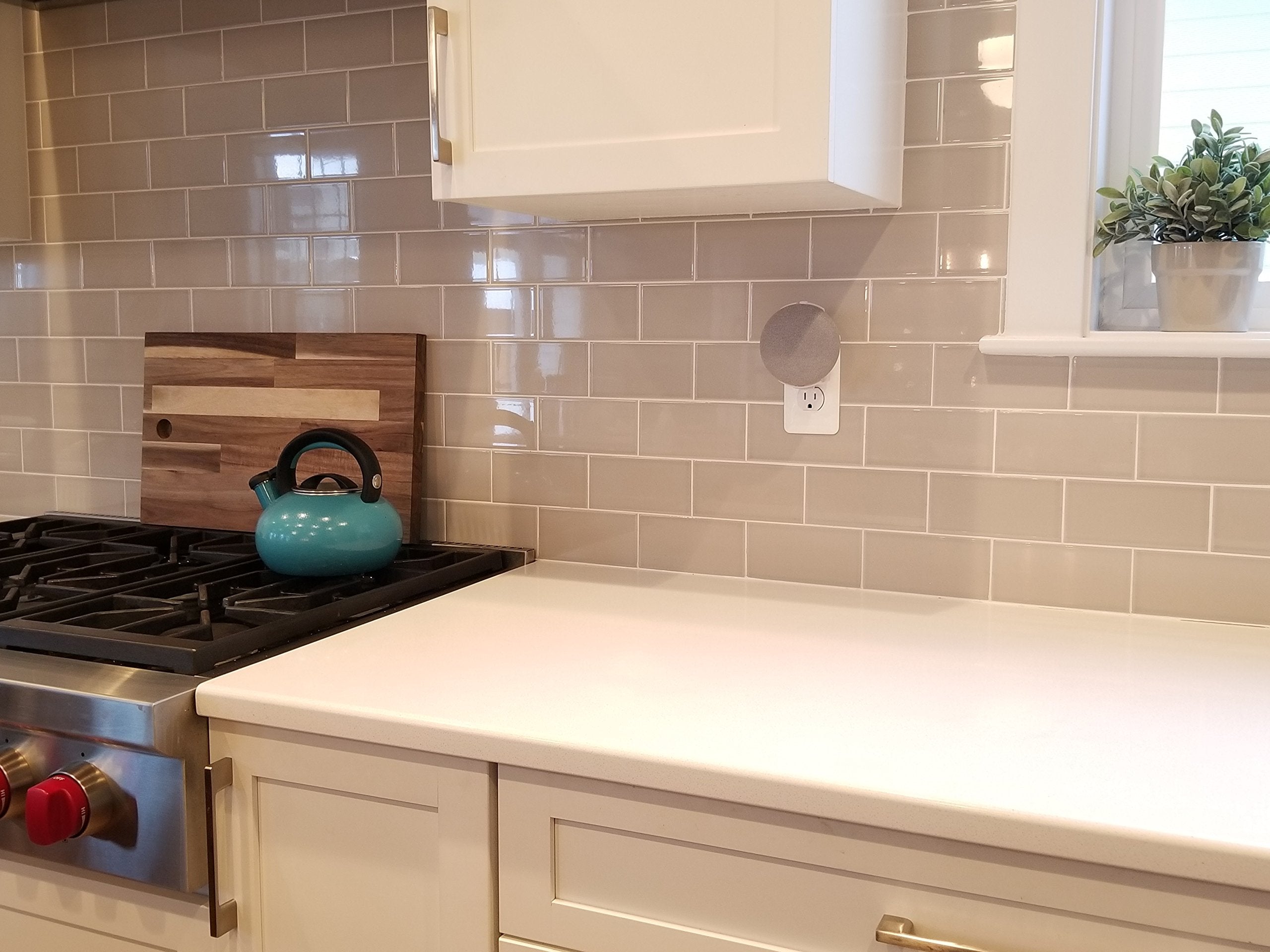 Dot Genie Google Home Mini (1St Gen) Backpack: The Simplest And Cleanest Outlet Wall Mount Hanger Stand For Home Mini (1St Gen)   No Cord Wrapping Required   Designed In Usa (White)