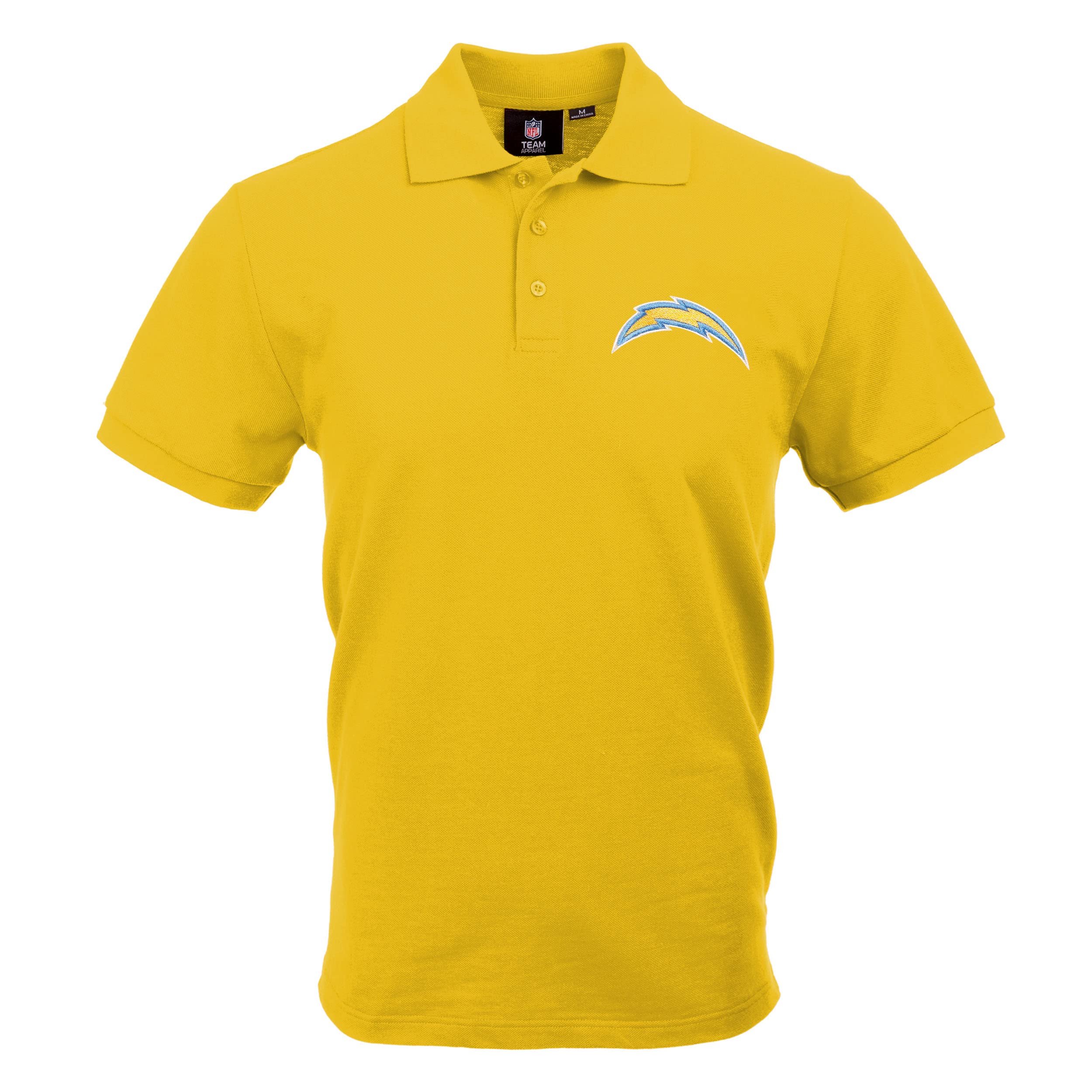 Foco Los Angeles Chargers Nfl Mens Casual Color Polo   M