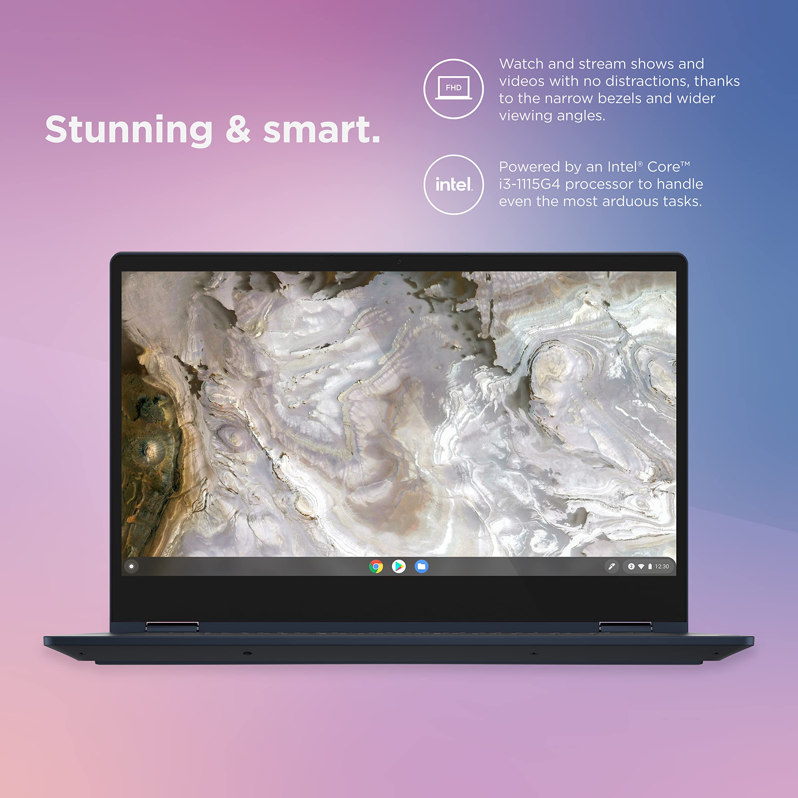 Lenovo   2022   Ideapad Flex 5I   2 In 1 Chromebook Laptop Computer   Intel Core I3 1115G4   13.3'' Fhd Touch Display   8Gb Memo