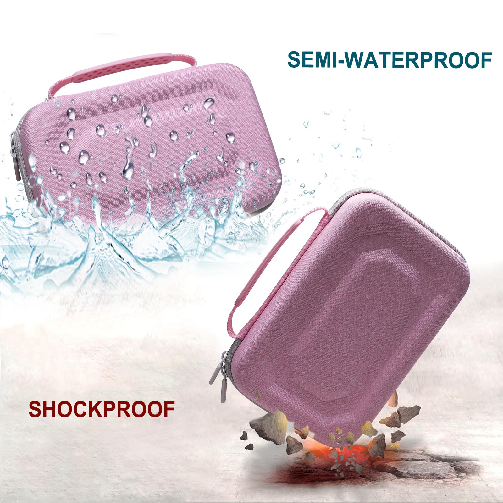 Ltgem Hard Case For Leapfrog Leappad Ultimate Ready For School Tablet   Travel Protective Carrying Storage Bag(Pink)