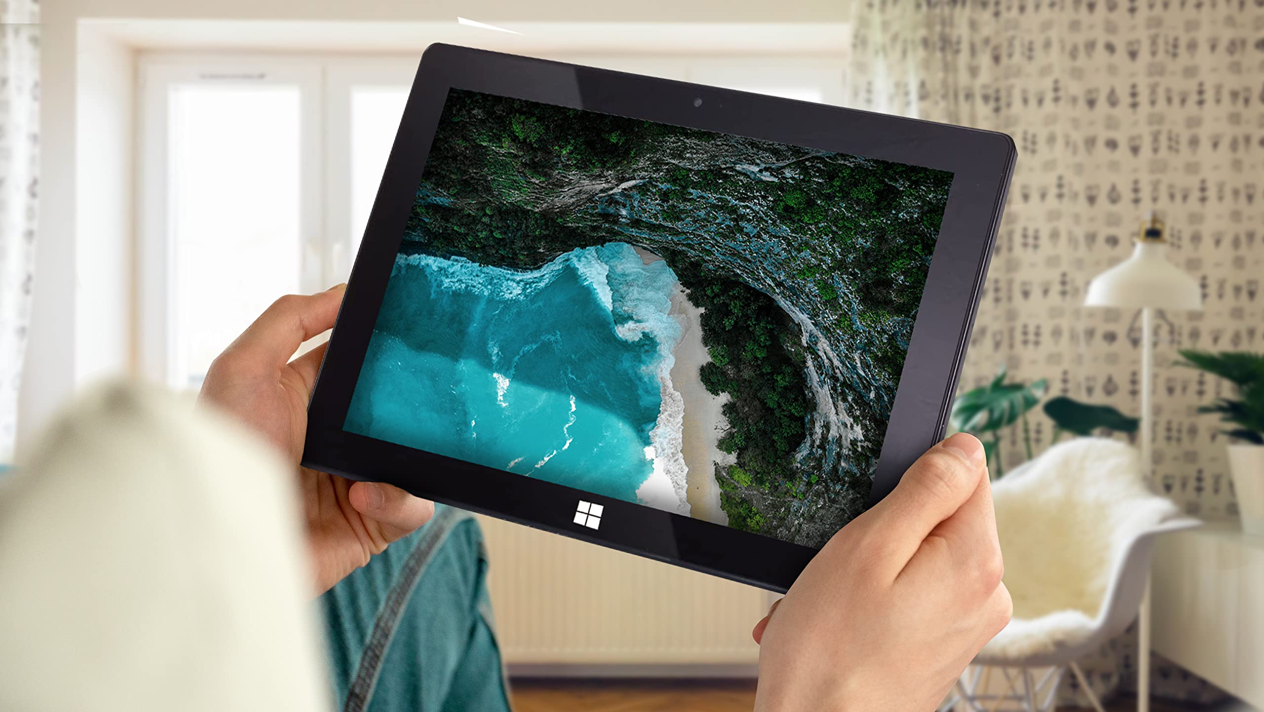 Fusion5 10'' Windows 11 Fwin232 Plus N4120 Ultra Slim Windows Tablet Pc   Windows 11, 4Gb Ram, Usb 3.0, Micro Hdmi, Quad Core Cp