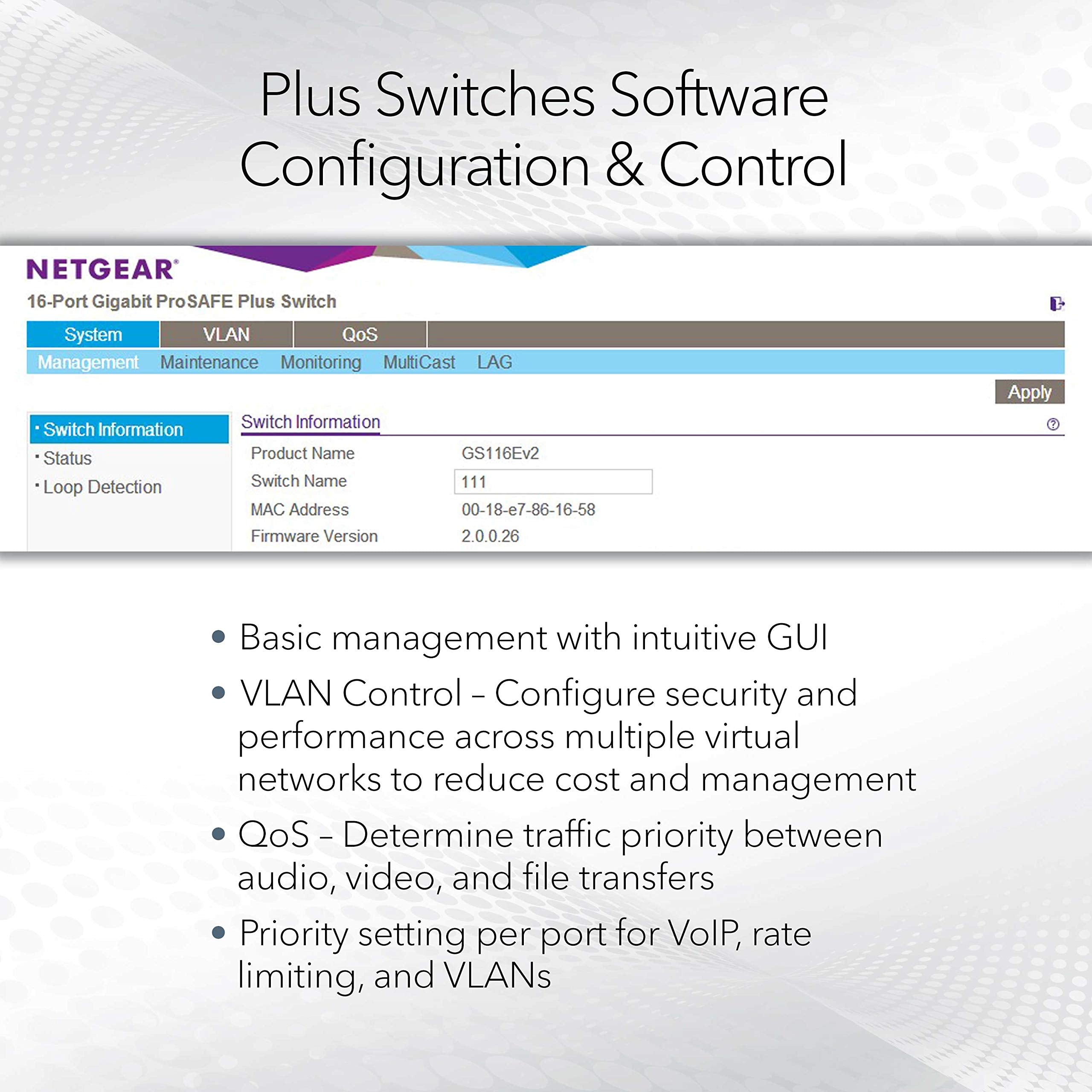 Netgear 12-Port 10G Multi-Gigabit Easy Smart Managed Switch (Xs512Em) - Managed, With 2 X 10G Sfp+, Desktop Or Rackmount, And Li