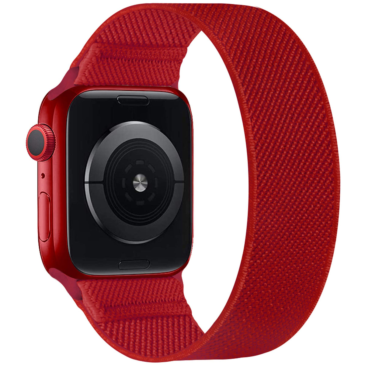 Enjiner Stretchy Nylon Solo Loop Bands Compatible With Apple Watch 38Mm 40Mm 42Mm 44Mm Iwatch Series 6 Se 5 4 3 2 1 Strap, Sport