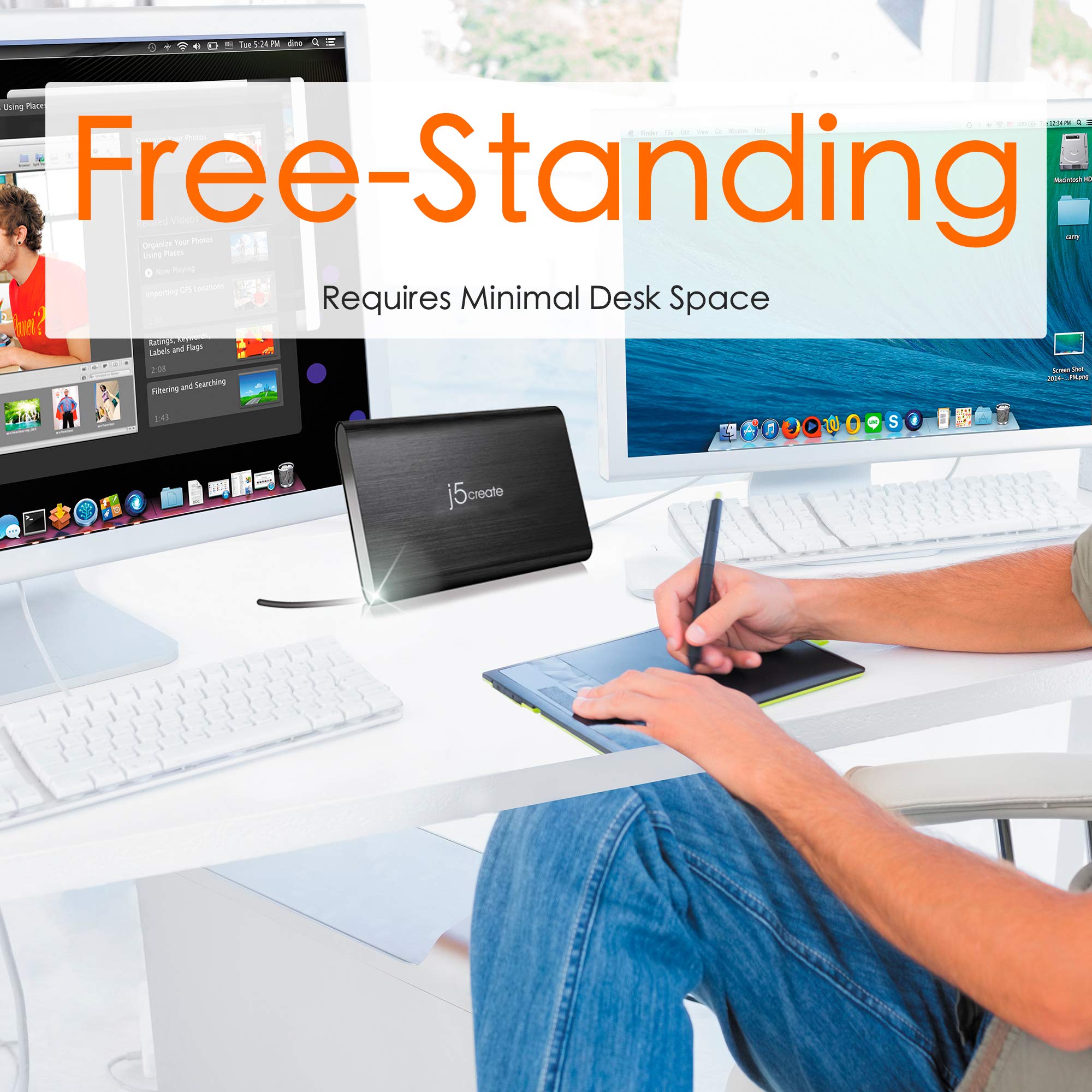 J5Create 3.5 Inch Sata To Usb 3.0 External Hard Drive Enclosure