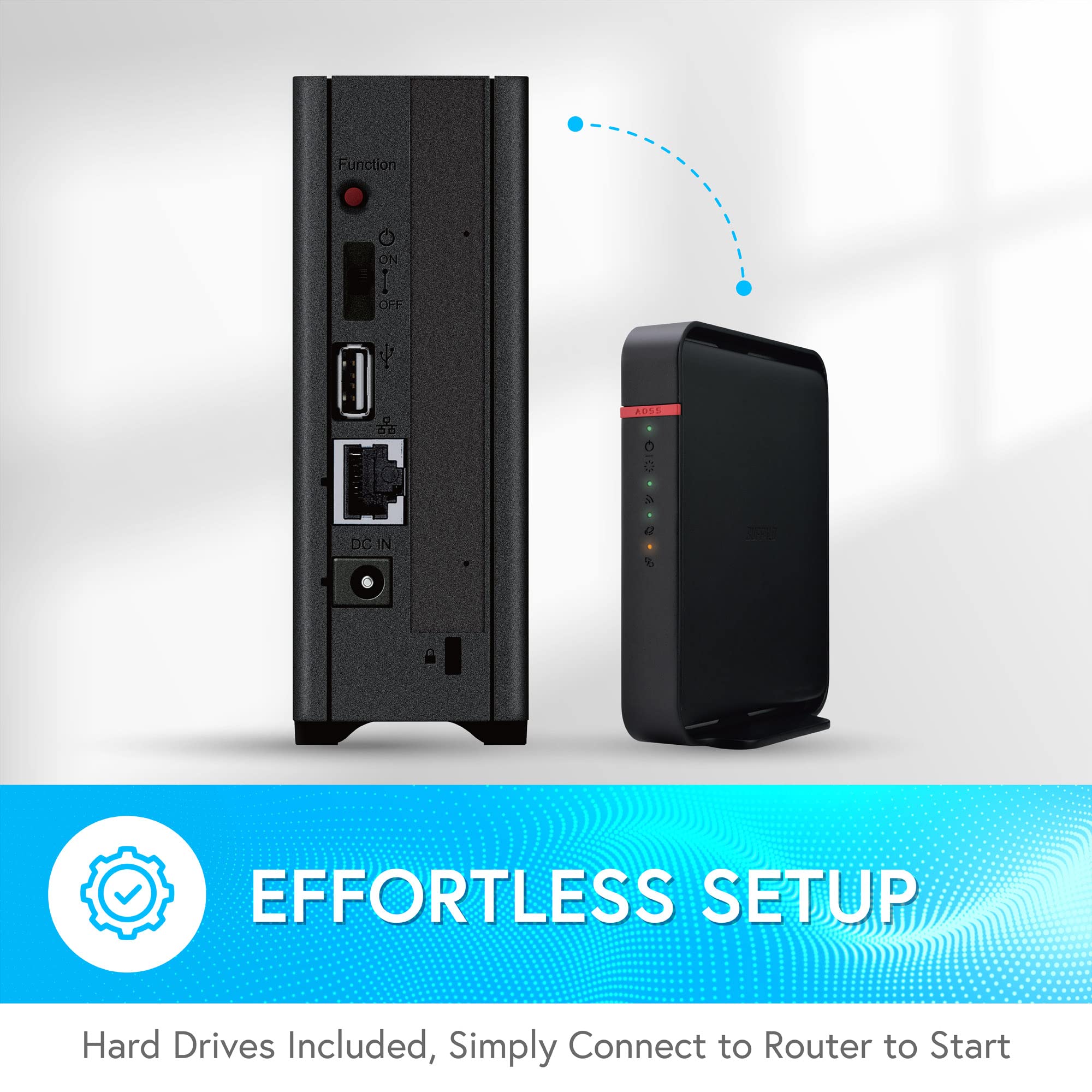 Buffalo Linkstation 210 6Tb 1-Bay Nas Network Attached Storage With Hdd Hard Drives Included Nas Storage That Works As Home Clou