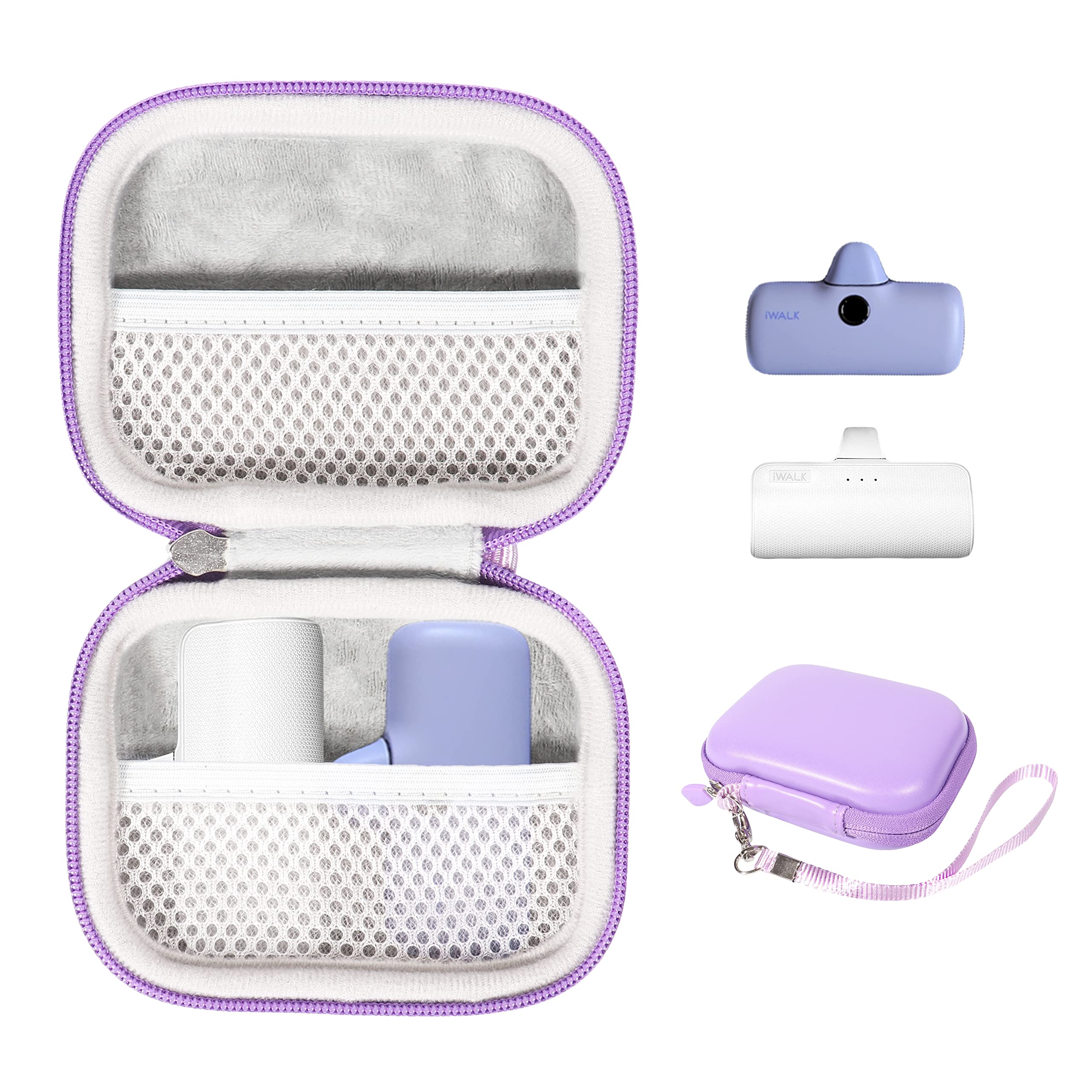 Casesack Case For Dual Iwalk Portable Charger Pd Usb C Power Bank, Small Usb C Portable Charger, Iwalk Usb C Power Bank 3350Mah,