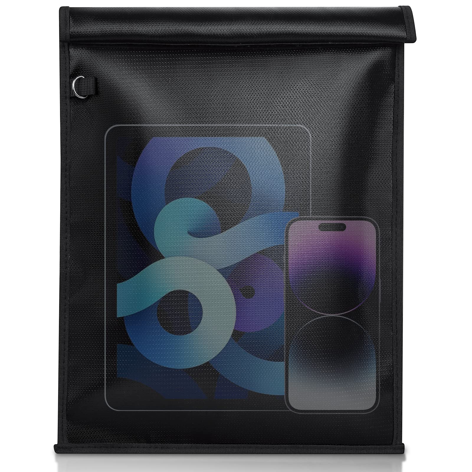 Faraday Bags For Tablets 10''X15''(1 Pack) Signal Blocking Faraday Cage, Cell Phone Signal Jammer, Anti Tracking Rfid Faraday Po