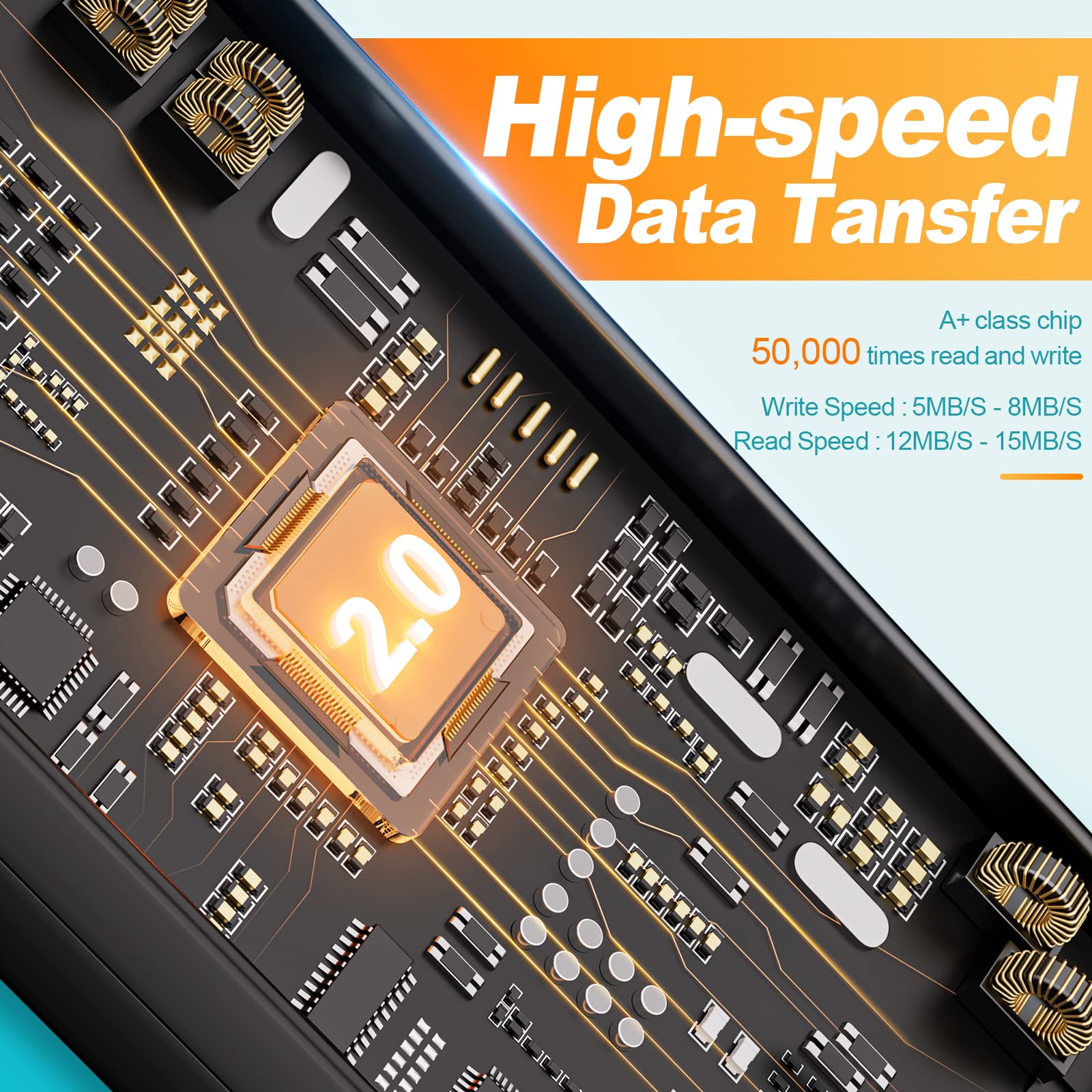 Thumb Drive 64Gb Flash Drives Bulk 10 Pack, Pen Drive 64 Gb Memory Sticks Usb 2.0 Metal Swivel Pen Drive, Kepmem Portable Jump Z