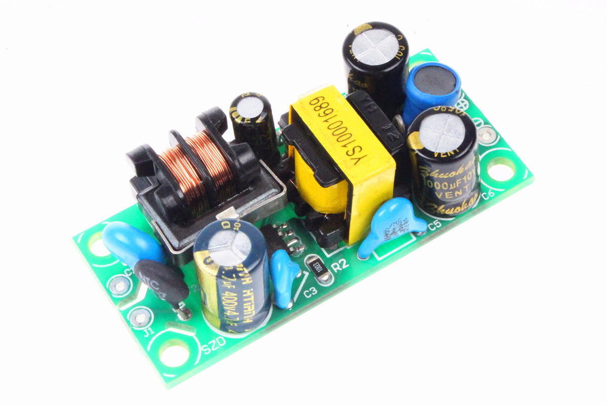 Noyito Ac To Dc Precision Buck Power Supply Module Ac 120V 100V-264V To 3.3V 1A Isolated Step-Down Dc Module (3.3V 1A) Green