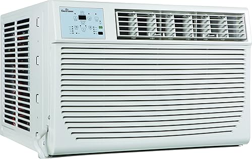 GARRISON 12000 BTU R-410A Through-The-Window Air Conditioner with Remote Control, White, Model 2477802