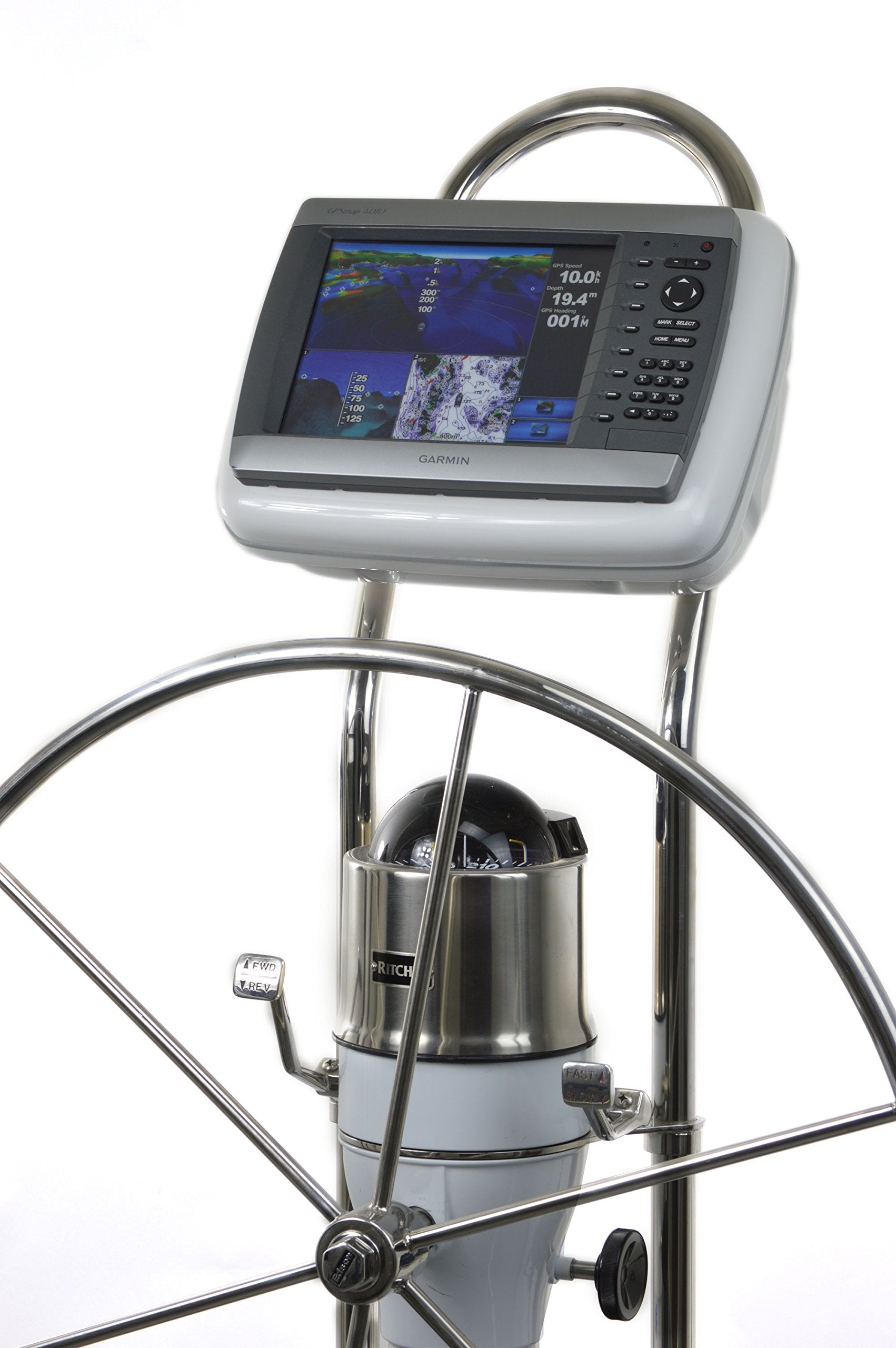 Navpod Gp1057 Sailpod Pre Cut For Garmin 4010/4210 For 9.5'' Wide Guard