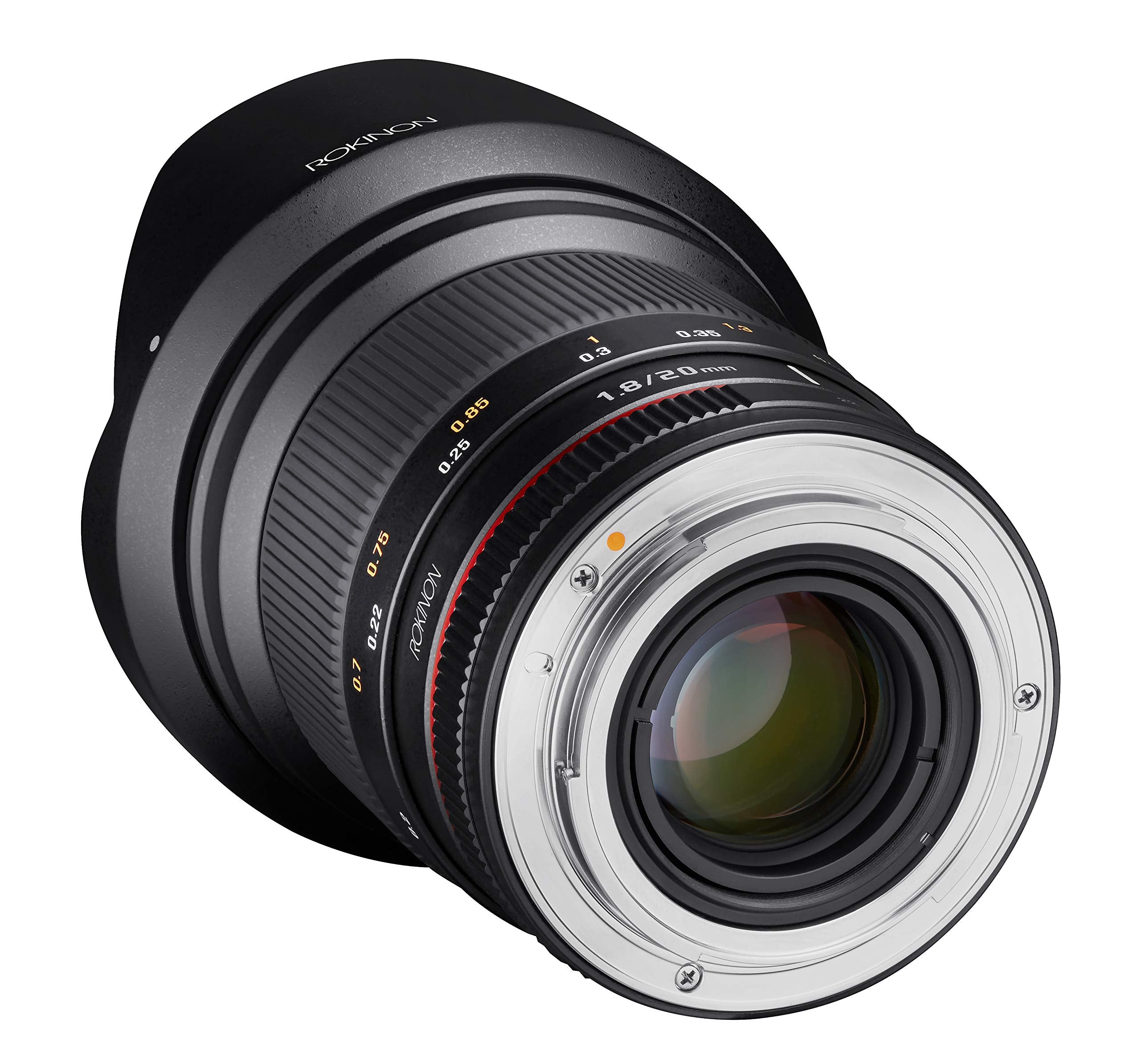 Rokinon 20Mm F/1.8 As Ed Umc Wide Angle Lens With Built In Ae Chip For Nikon