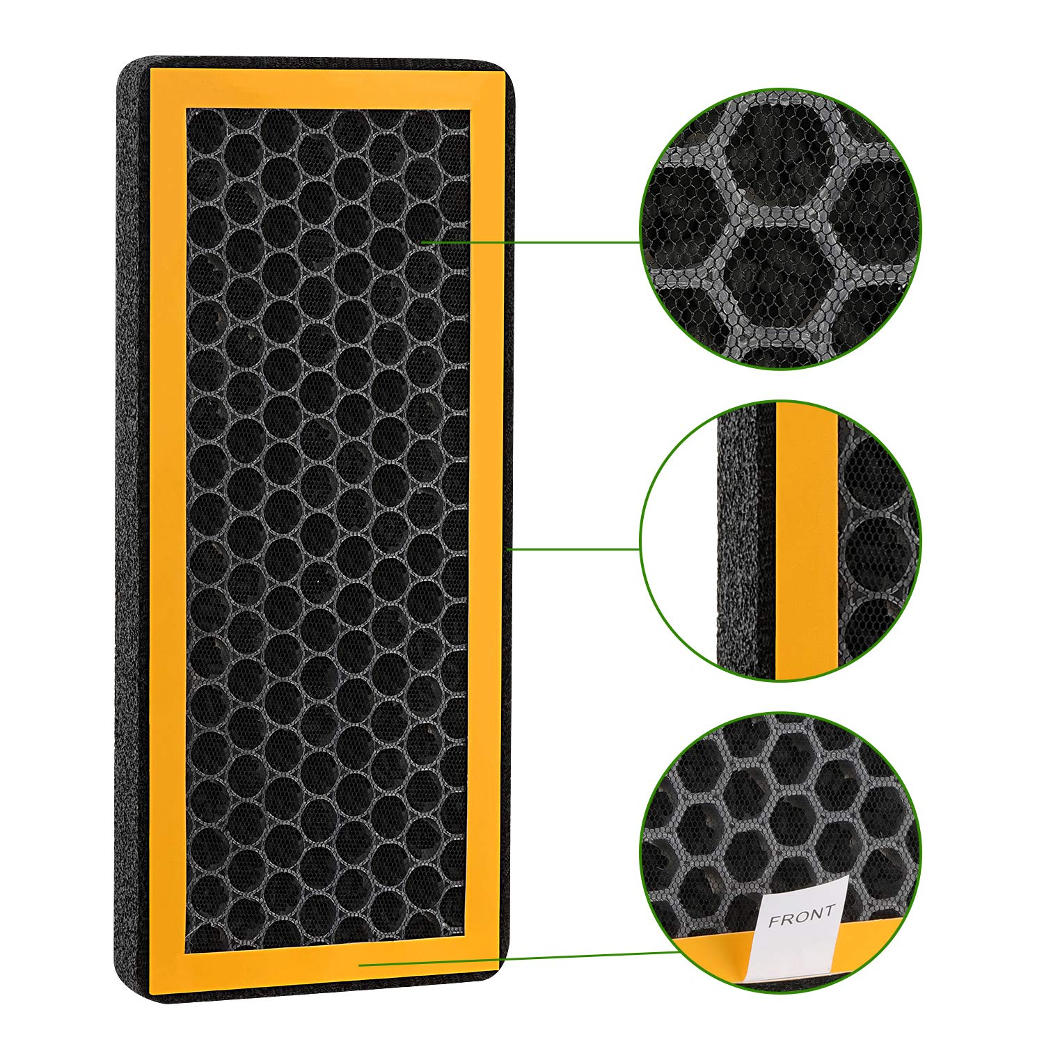 Linniw Replacement Filter Pack Compatible With Homedics Petplus At Petodr Filter And Totalclean At Ofl Filter For At Pet01, At P