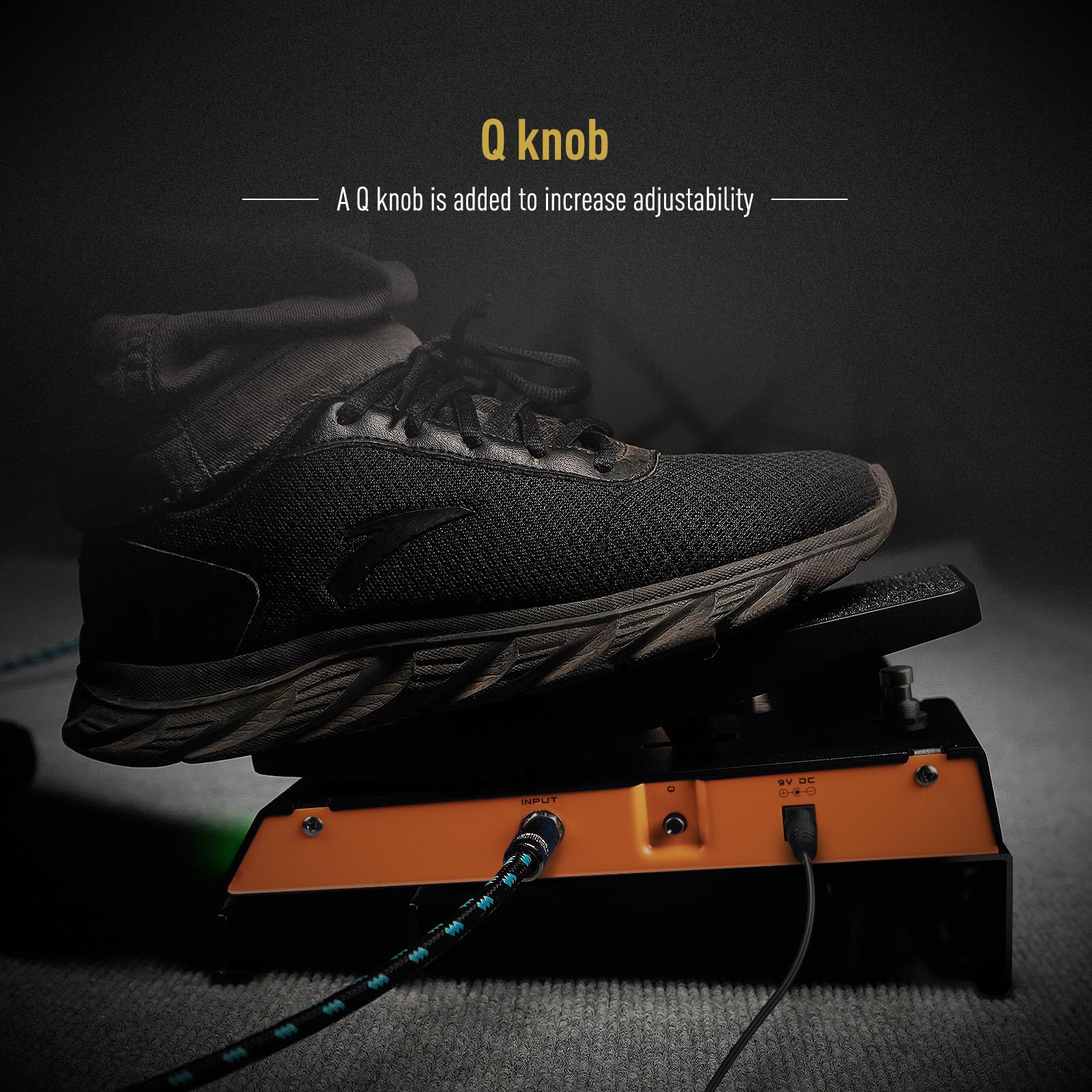 Sonicake Wah Active Volume Pedal, Wah & Volume 2 In 1 Combo Guitar Effects Pedal, Full Size Pedal   Flipwah