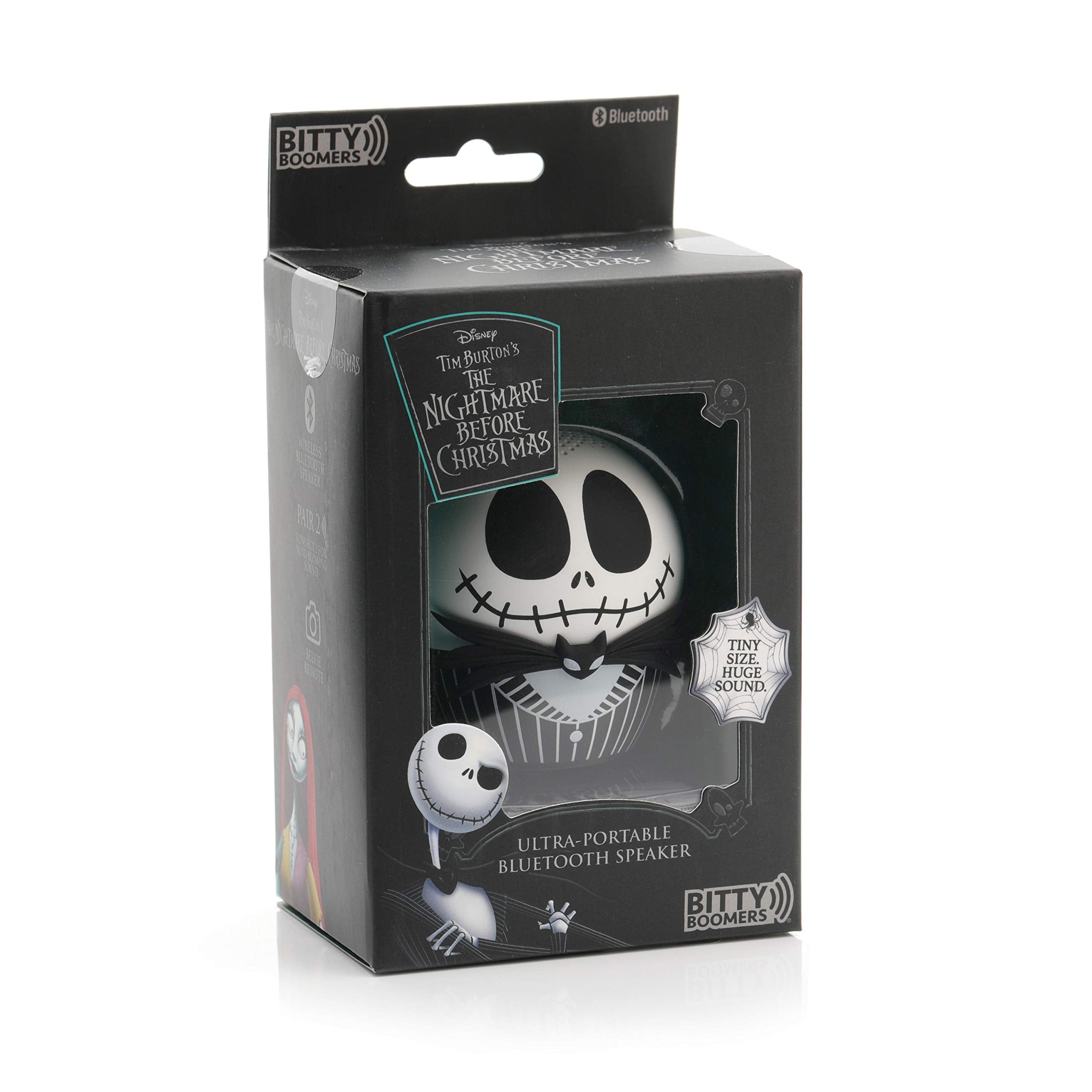 Bitty Boomers Disney: Tim Burton'S The Nightmare Before Christmas   Jack Skellington   Mini Bluetooth Speaker