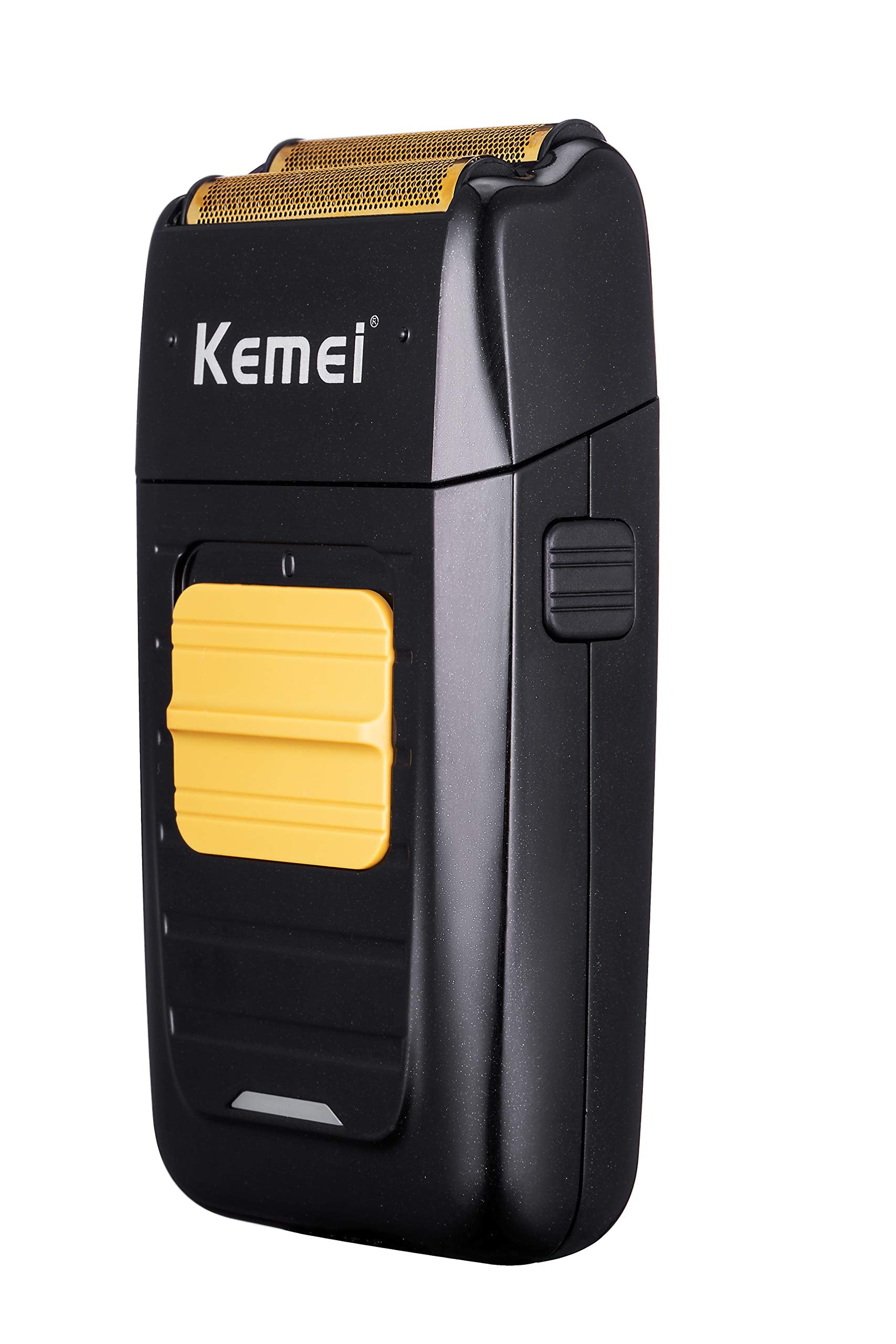 Kemei Foil Shaver Double Electric Shaver For Men, Professional Electric Razors Head Shaver For Bald Men, Barber Supplies Cordles